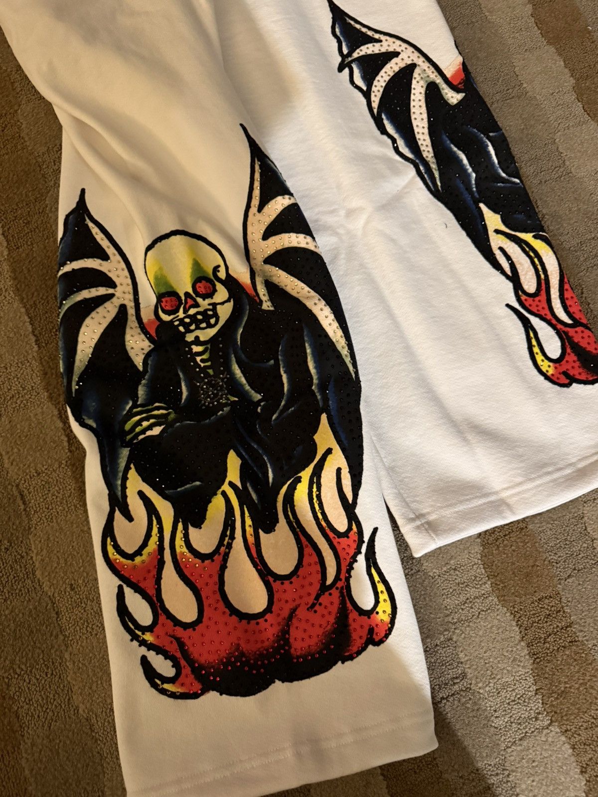 Ed Hardy × Ken Carson Ed Hardy x Ken Carson Complexcon Rhinestone Men’s Pants Size US 32 / EU 48 - 3 Thumbnail