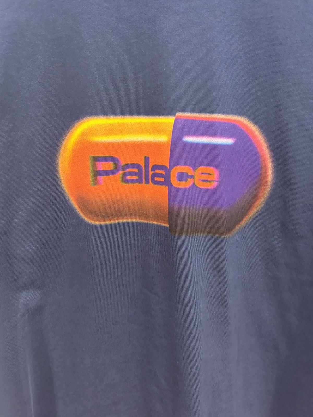 Palace Palace Pill Navy Tee Size US L / EU 52-54 / 3 - 2 Thumbnail