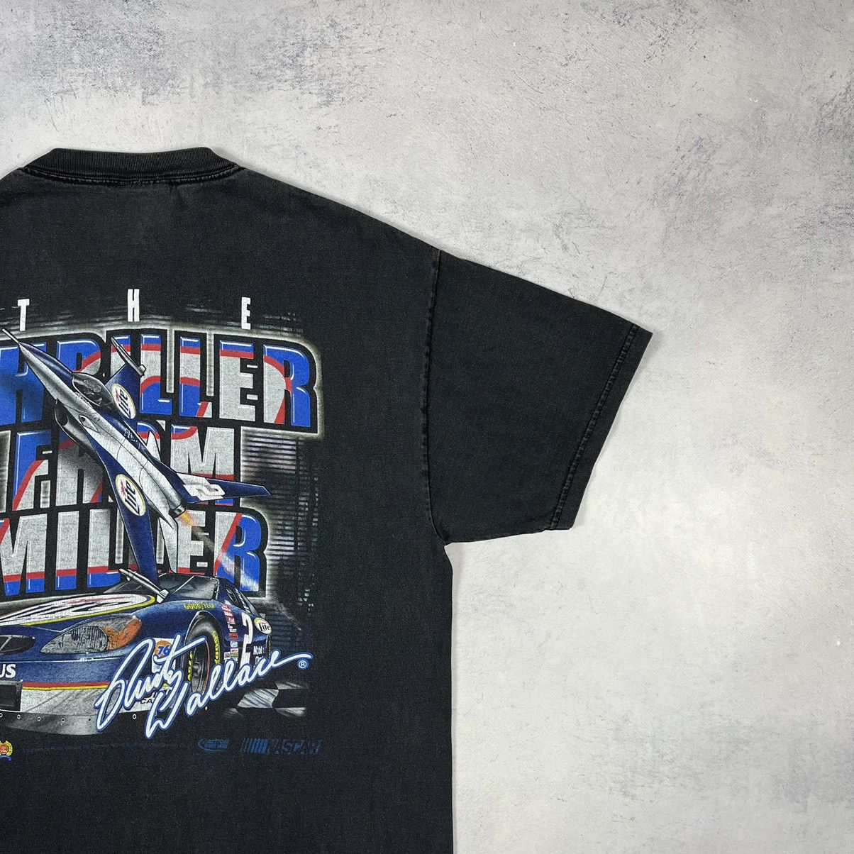NASCAR Vintage Rusty Wallace Nascar racing AOP T Shirt 90’s Size US M / EU 48-50 / 2 - 14 Thumbnail