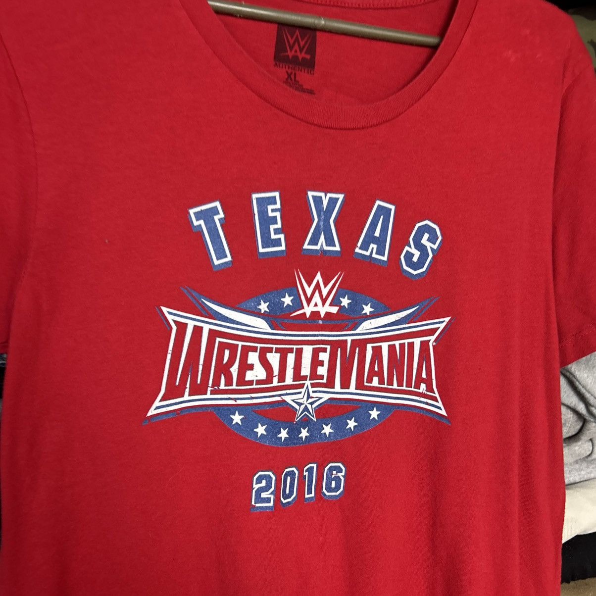 WWE Womens Wwe Wrestling Mania Texas 32 Big logo tee Size XL / US 12-14 / IT 48-50 - 2 Thumbnail