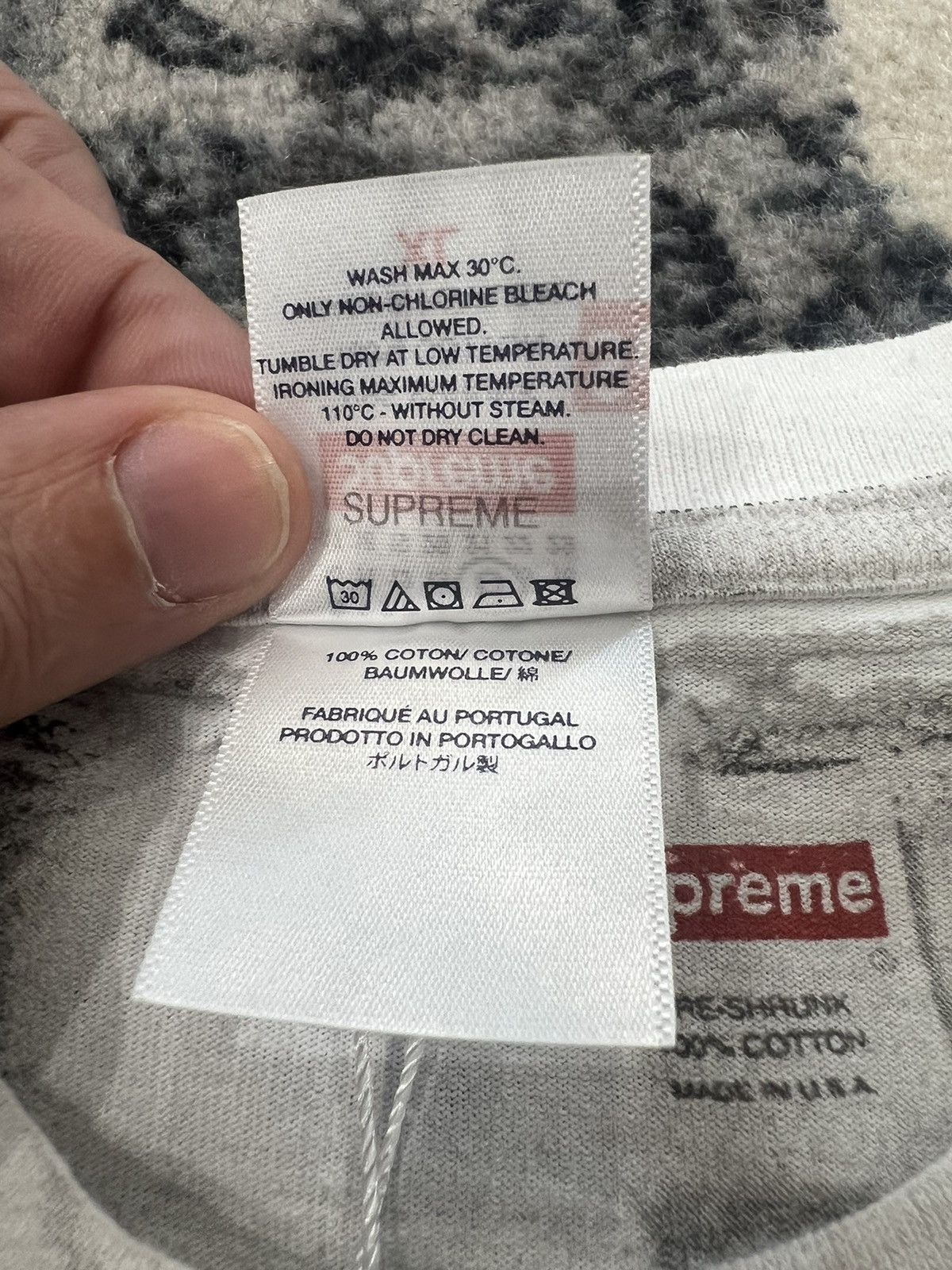 Supreme SUPREME MM6 MAISON MARGIELA BOX LOGO TEE - SIZE XL ...