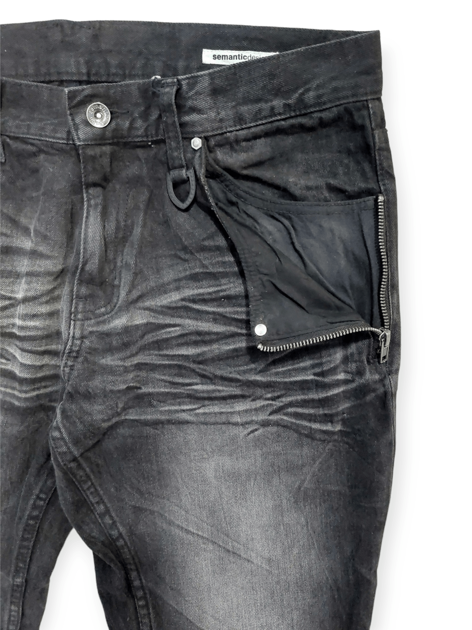 semanticdesign Flare Jeans Semantic Design Black Boot Cut Size US 34 / EU 50 - 8 Thumbnail
