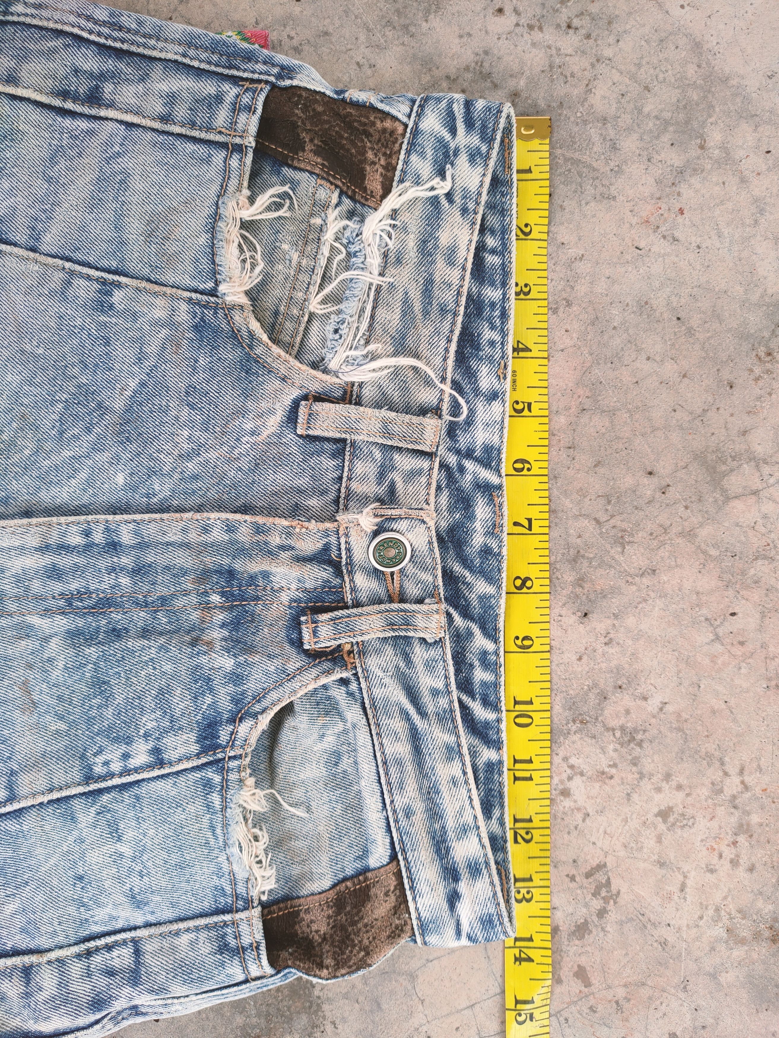 Express VINTAGE EXPRESS.CO DISTRESSED FADED JEANS DENIM PANTS Size US 27 - 5 Thumbnail