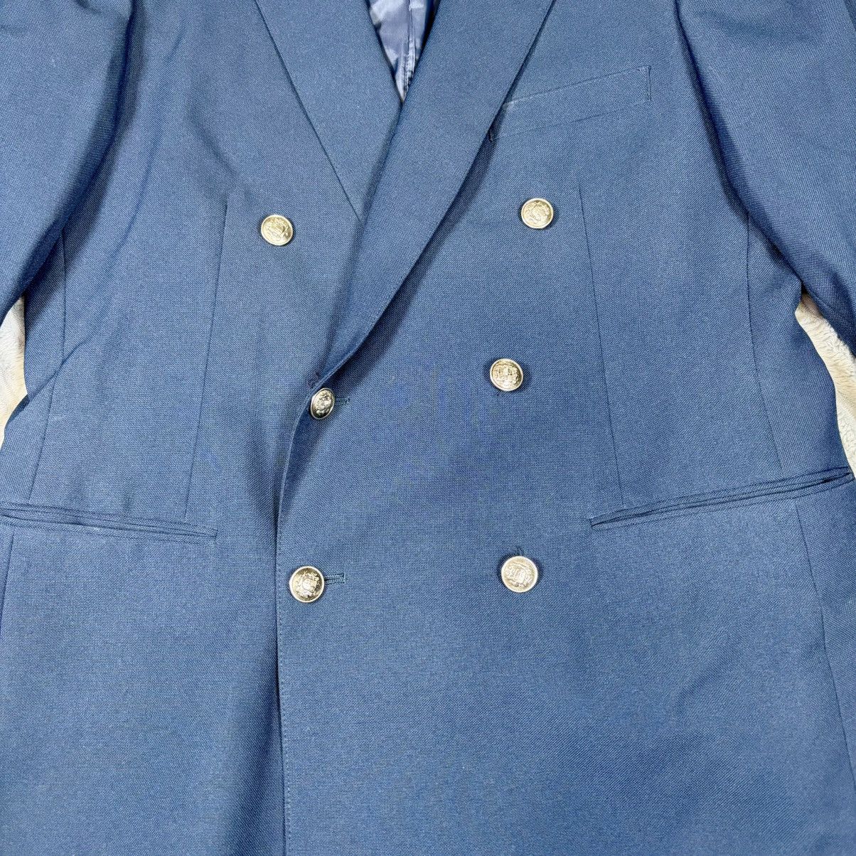 Other Garson Pierye men’s size R42 dark blue silver tone buttons w Size 42S - 15 Thumbnail