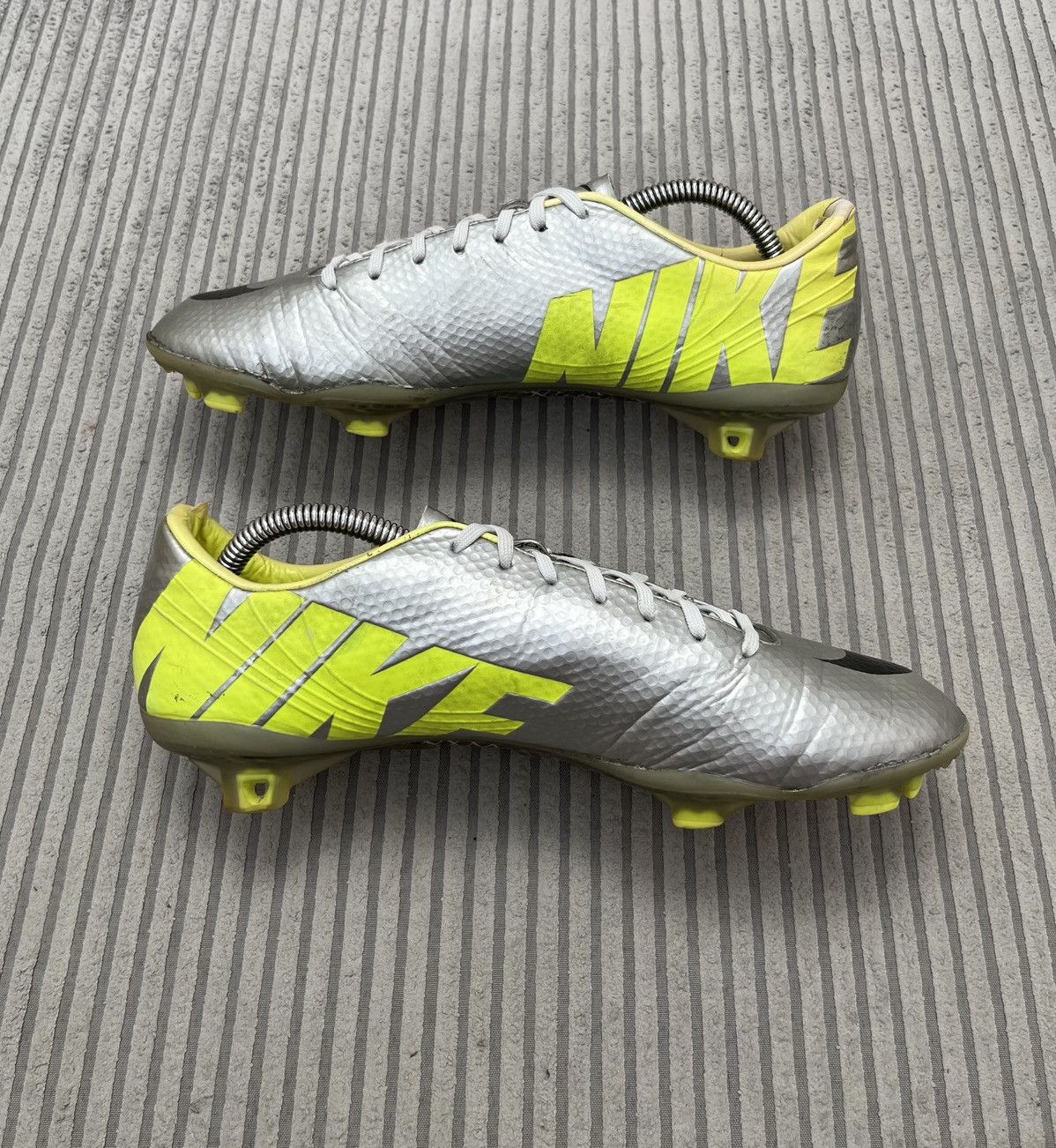 Nike Nike Mercurial Vapor IX FG 555605-007 Elite Cleats Carbon Size US 8 / EU 41 - 2 Thumbnail