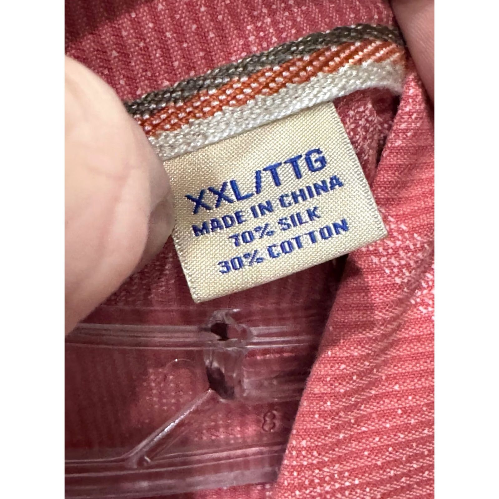 Tommy Bahama Tommy Bahama Shirt 2XL Silk Button Up Mauve Geometric Geometric Silk Button Up Shirt Mens XXL Multicolor 90s Size US XXL / EU 58 / 5 - 7 Thumbnail