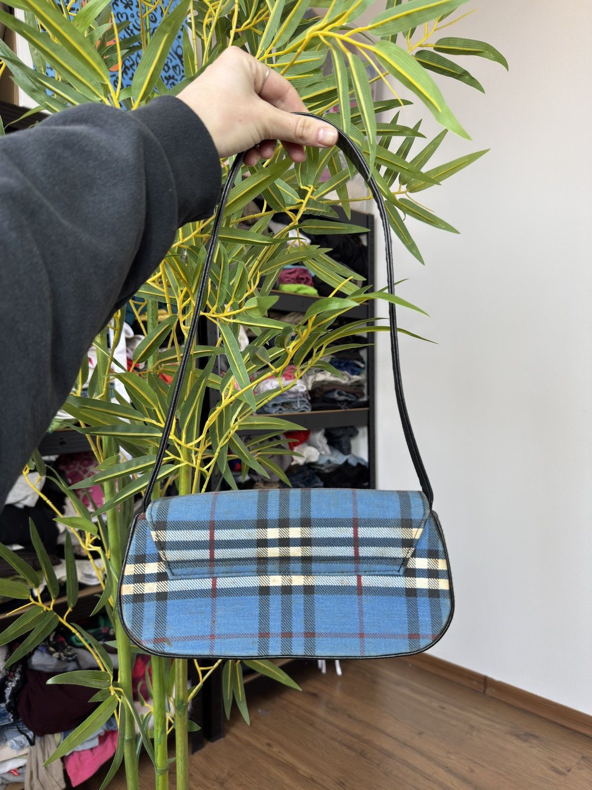 Burberry × Vintage VINTAGE BURBERRY NOVA CHECK 2000s MINI BAGUETTE BAG Size ONE SIZE - 3 Thumbnail