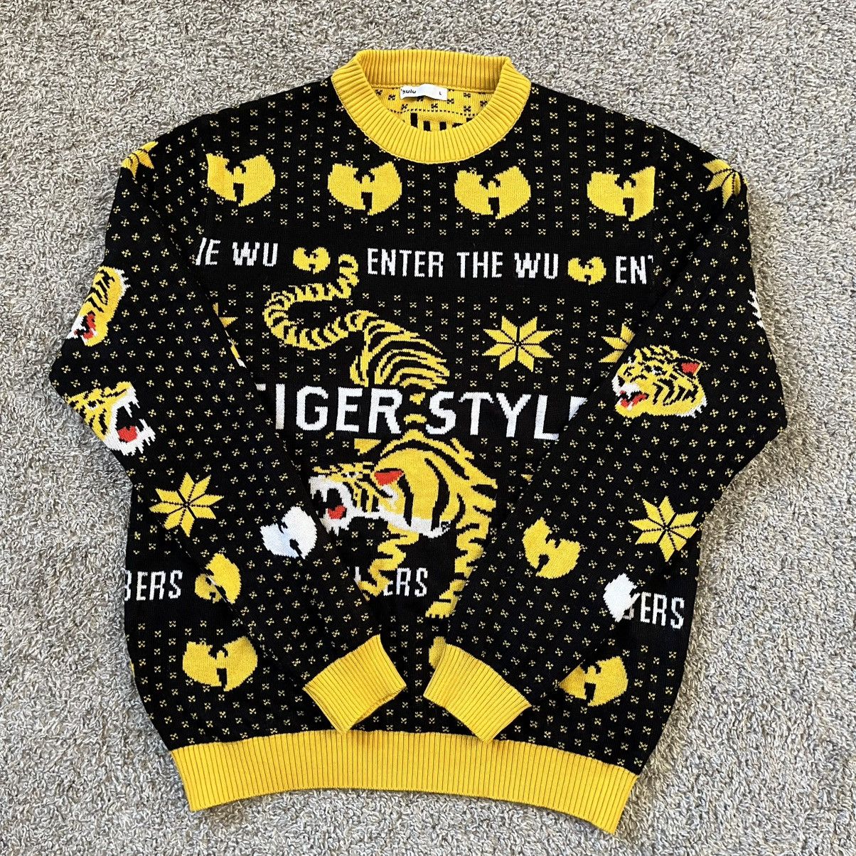 Wu-Tang Clan Wu-Tang Sweater Size Large XMas Christmas Tiger Rza Gza ODB Size US L / EU 52-54 / 3 - 2 Thumbnail