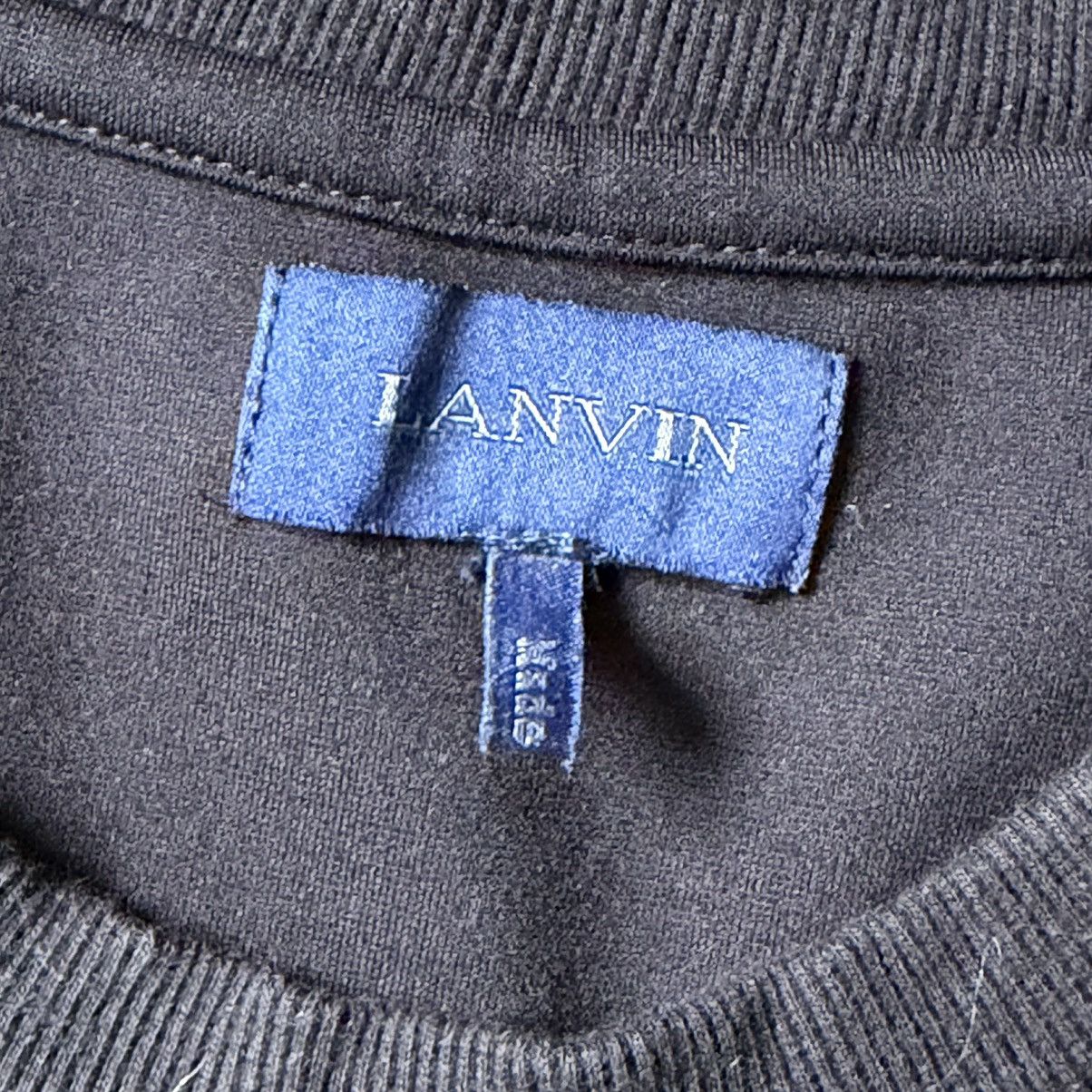 Lanvin Lanvin - Face Pattern Shoulder Zip Sweater Size US L / EU 52-54 / 3 - 4 Thumbnail