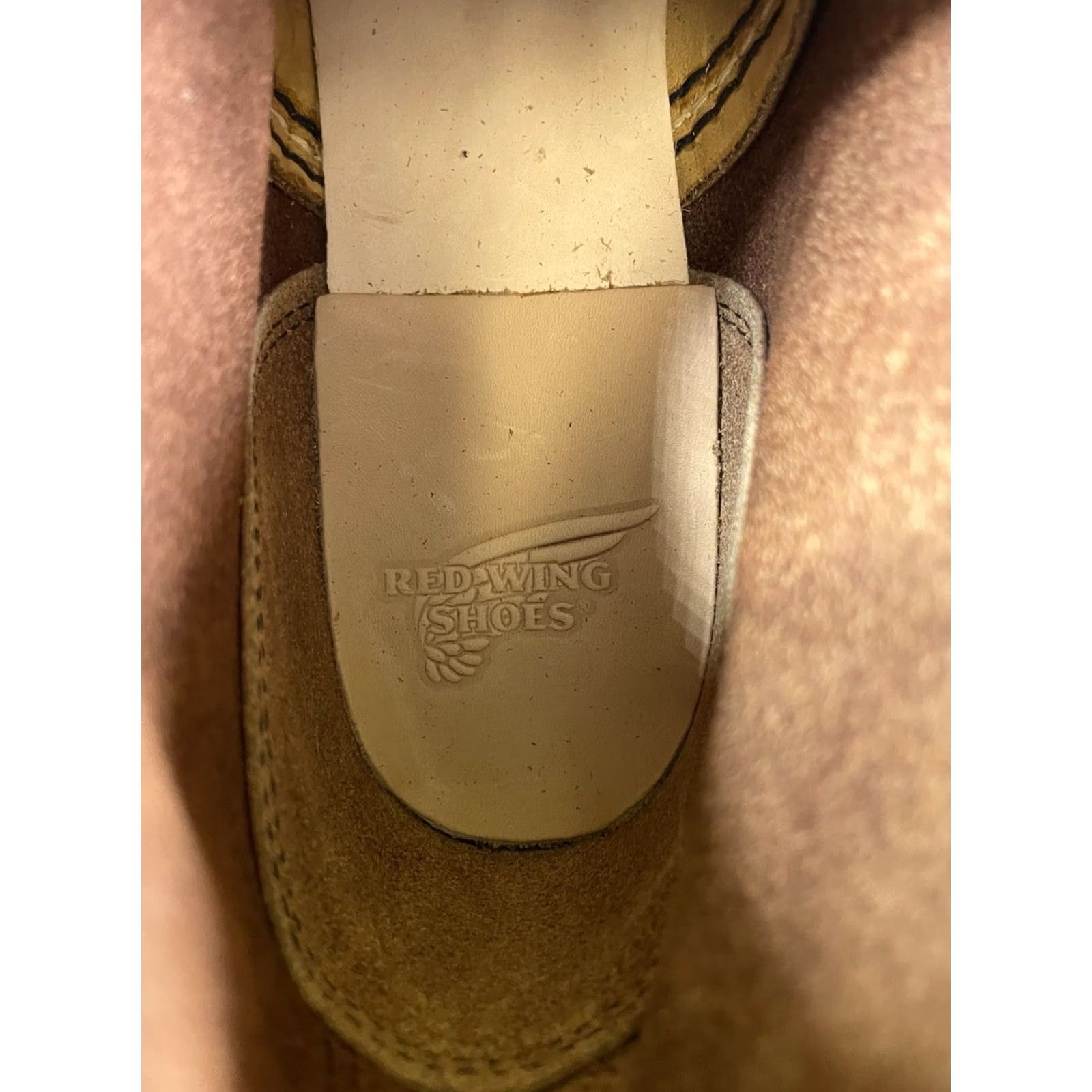 Red Wing Red Wing Shoes Brown Mens 7D Blacksmith Boots USA NEW Cork Soles Leather Size US 7 / EU 40 - 4 Thumbnail