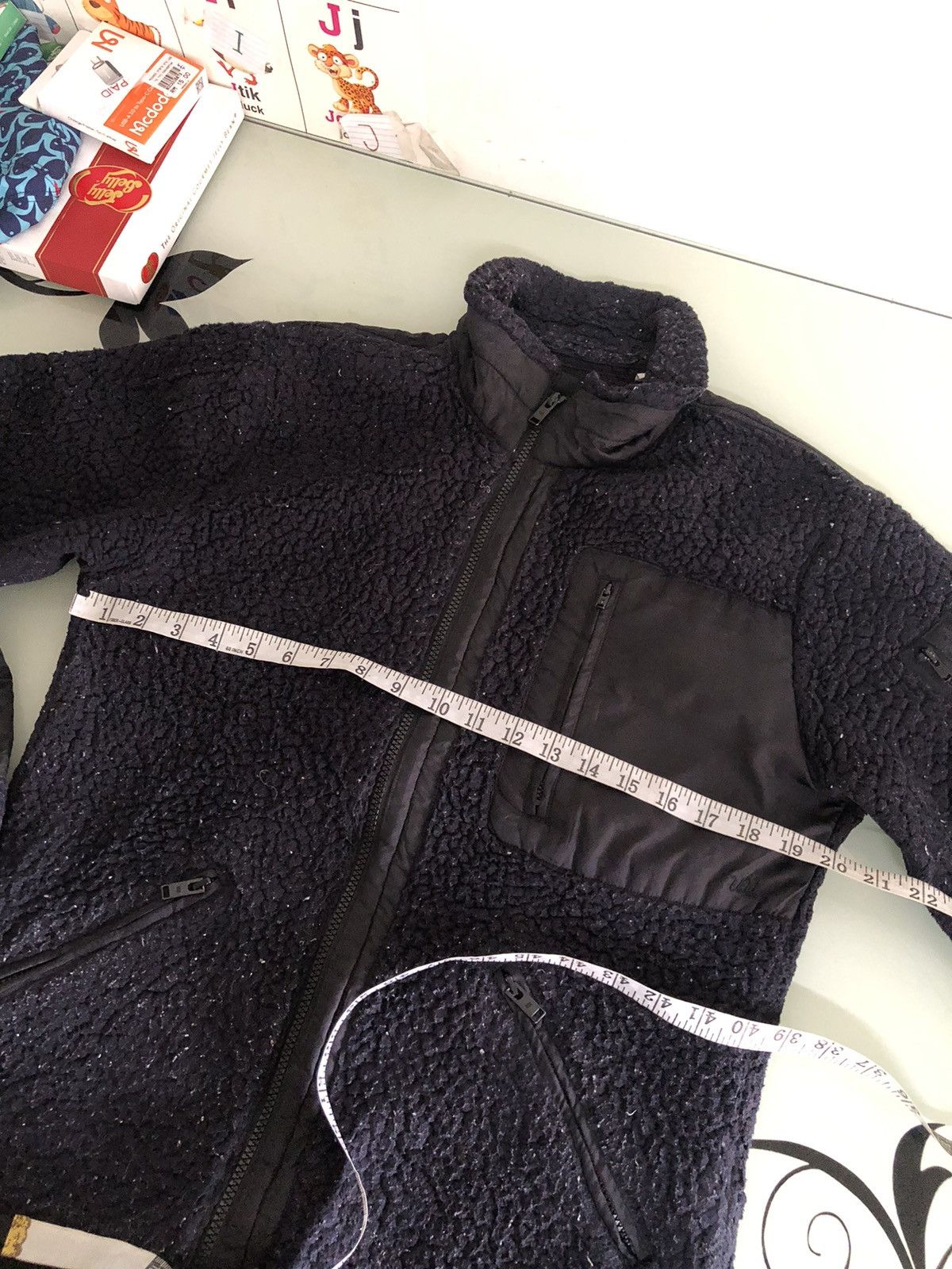 Undercover Nice❗️Undercover x Uniqlo Distressed Sherpa Jacket Size US M / EU 48-50 / 2 - 18 Thumbnail