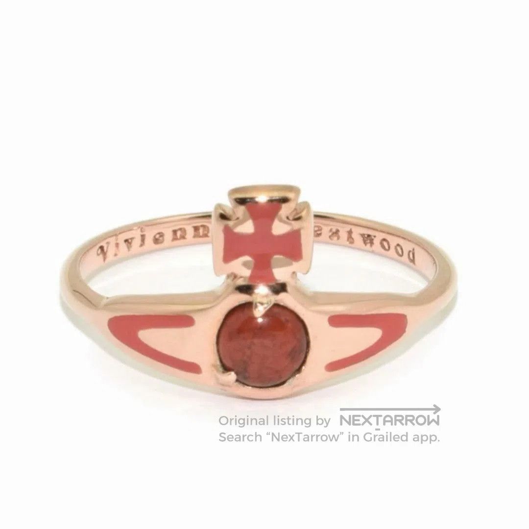 Vivienne Westwood Vivienne Westwood Saturn Ring. Size ONE SIZE - 1 Thumbnail