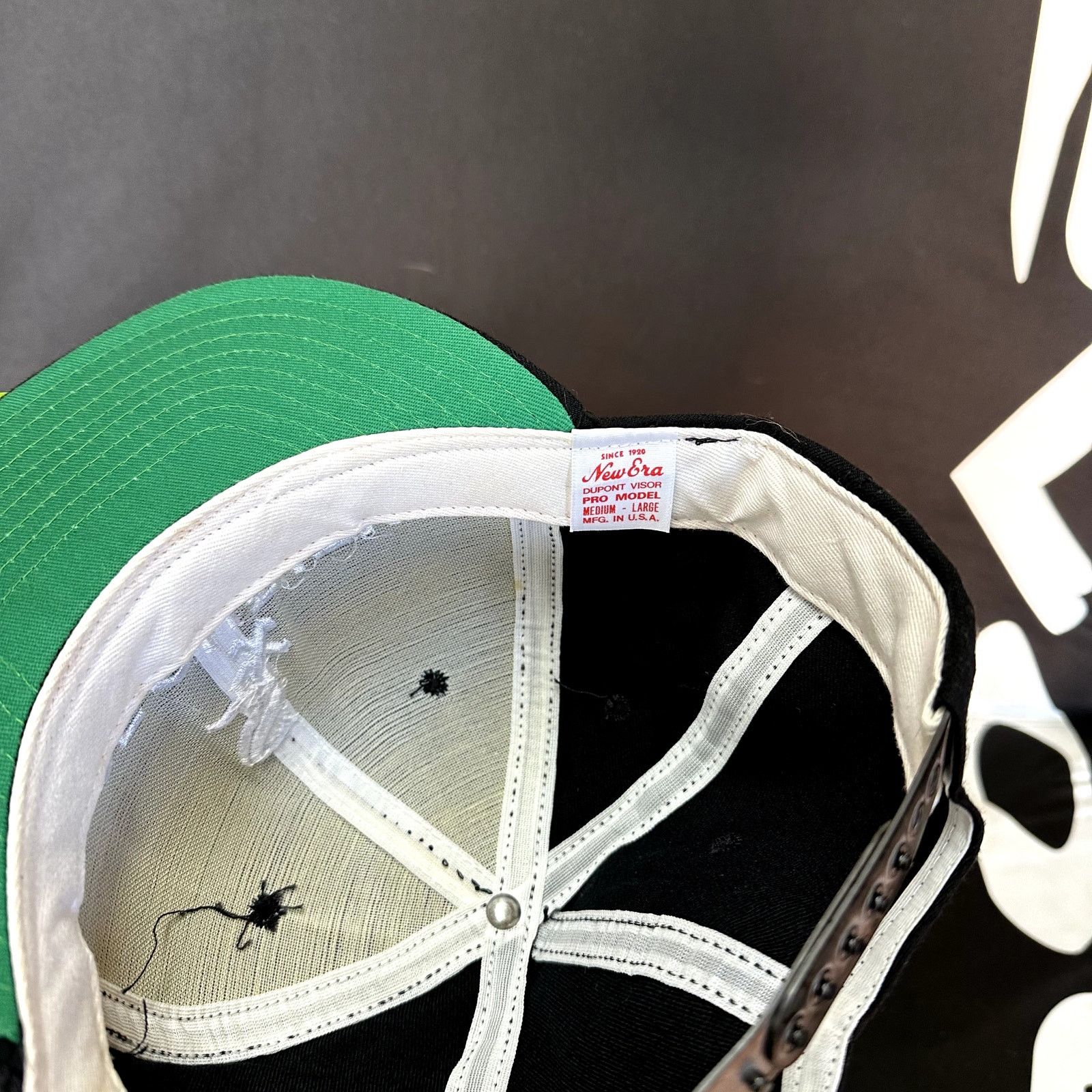 New Era Vintage Chicago White Sox Security New Era Hat USA Made Size ONE SIZE - 5 Thumbnail