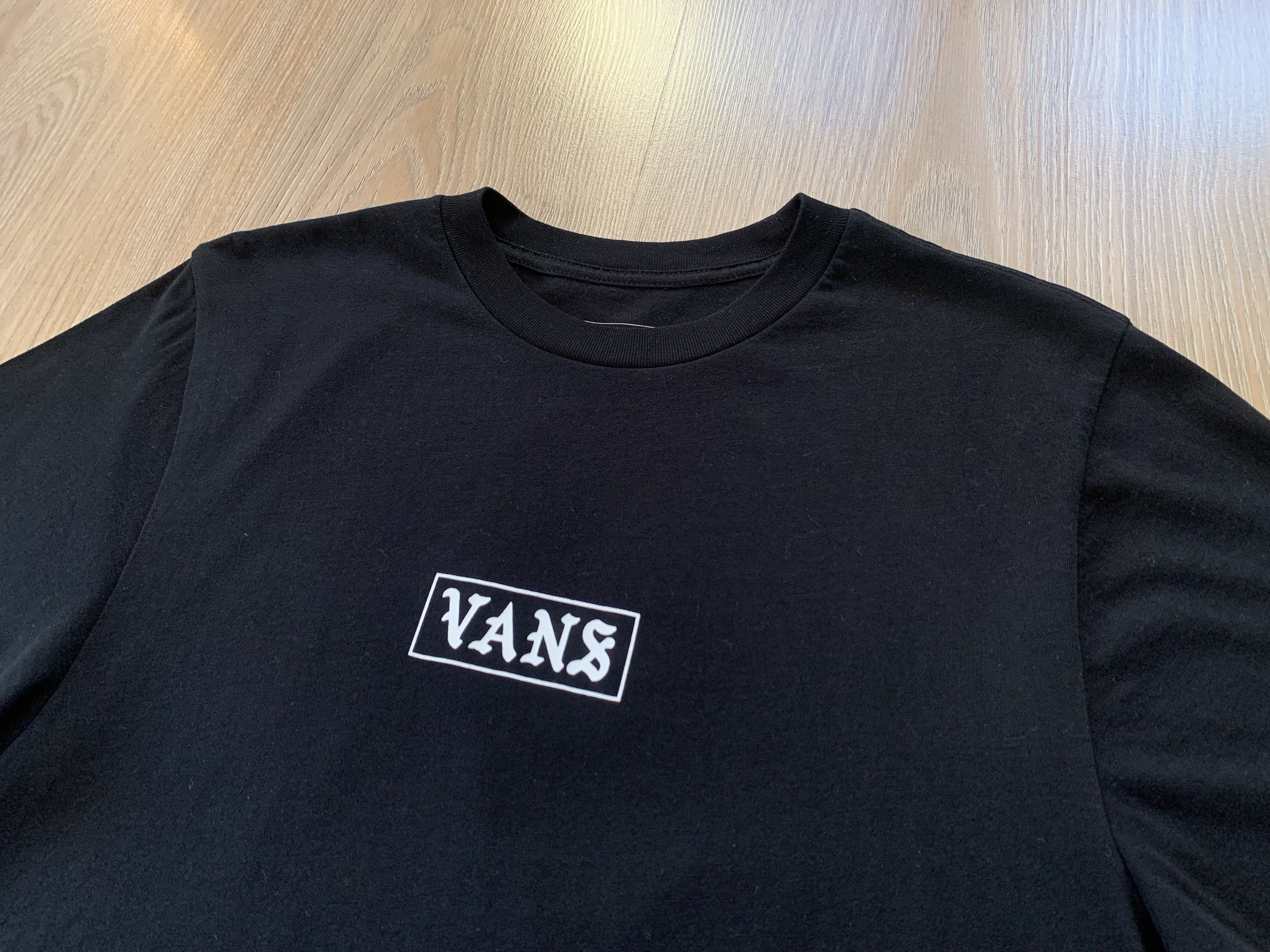 Vans Vans Watch Your Back Black Printed Custom Fit T-Shirt Size US S / EU 44-46 / 1 - 4 Thumbnail