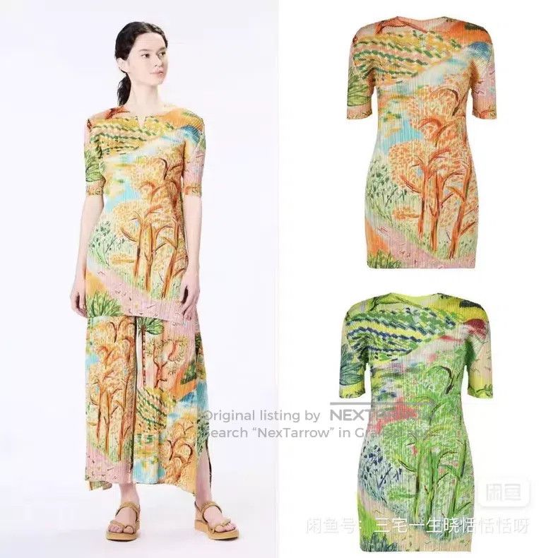Issey Miyake Issey Miyake Yellow Top Size L / US 10 / IT 46 - 4 Thumbnail