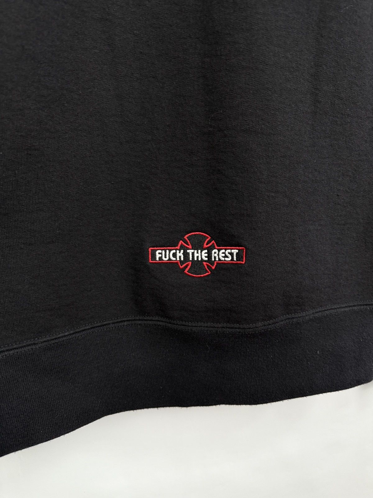 Independent Truck Co. × Supreme 🇺🇸 Supreme Independent Fuck the Rest Sweatshirt Skateboard Size US XL / EU 56 / 4 - 13 Thumbnail