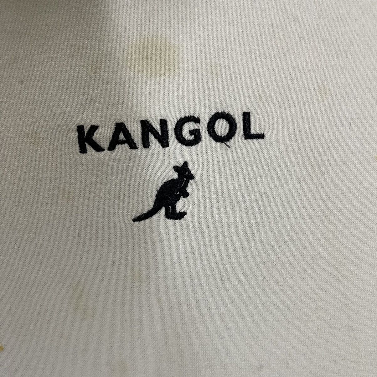 Vintage Kangol Big Logo Pullover Hoodie Size US L / EU 52-54 / 3 - 7 Thumbnail