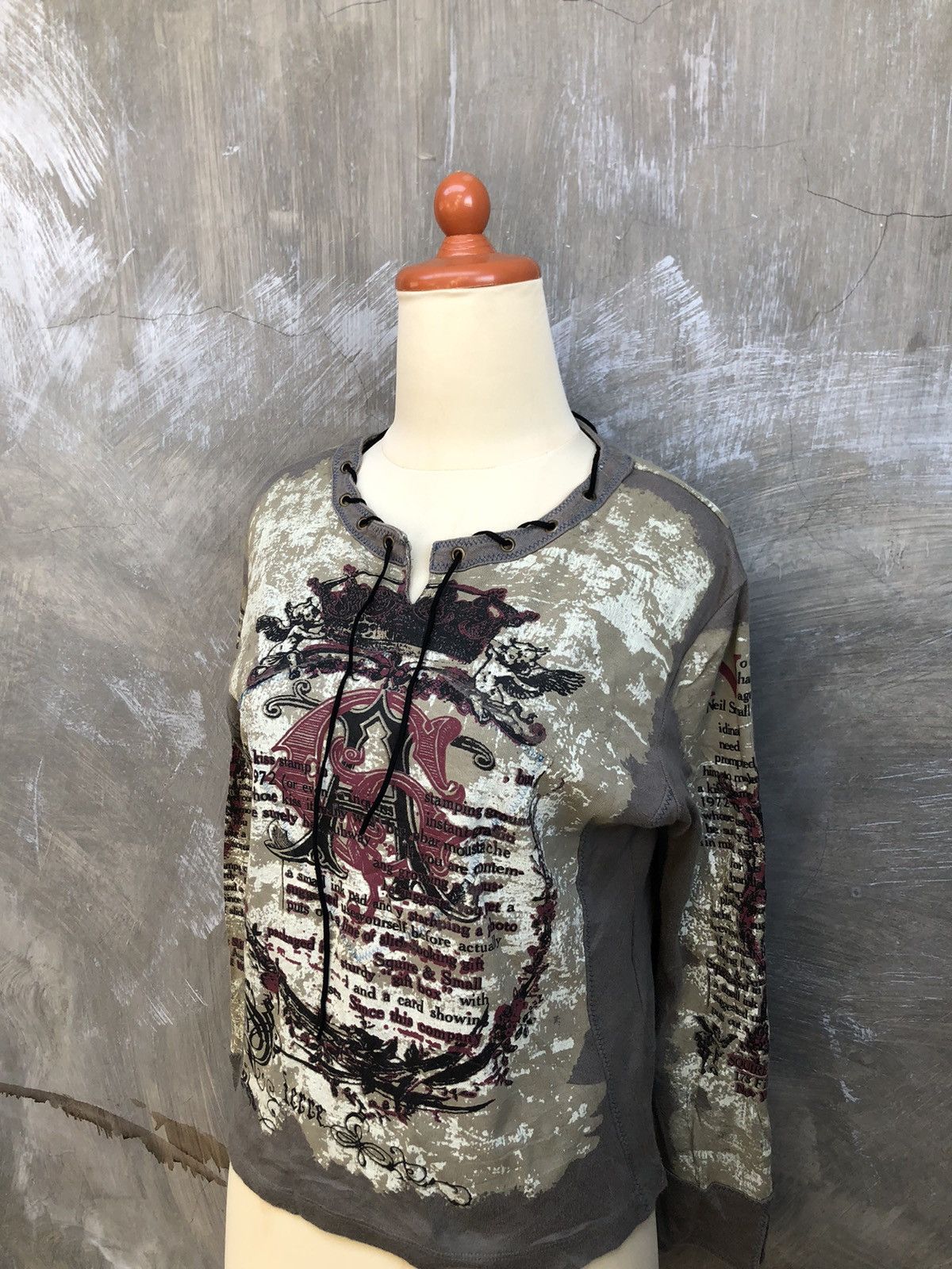 If Six Was Nine Y2K Japanese Epriz Claire Longsleeve Size M / US 6-8 / IT 42-44 - 3 Thumbnail