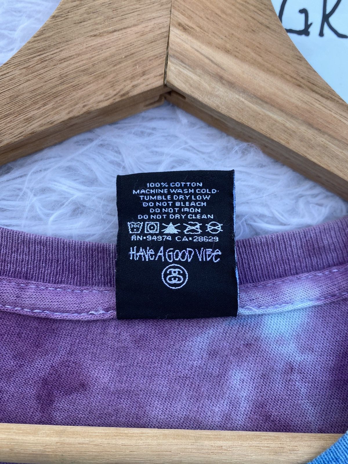Stussy Rare Vintage Stussy Tie Dye Tshirt Size US L / EU 52-54 / 3 - 12 Thumbnail