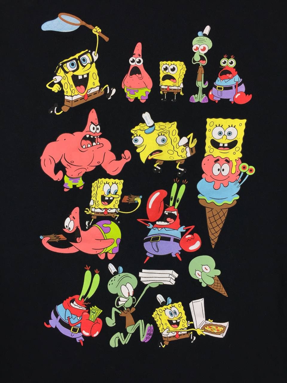 Cartoon Network × Nickelodeon × Vintage Nickelodeon SpongeBob SquarePants Cartoon Tee Size US M / EU 48-50 / 2 - 3 Thumbnail