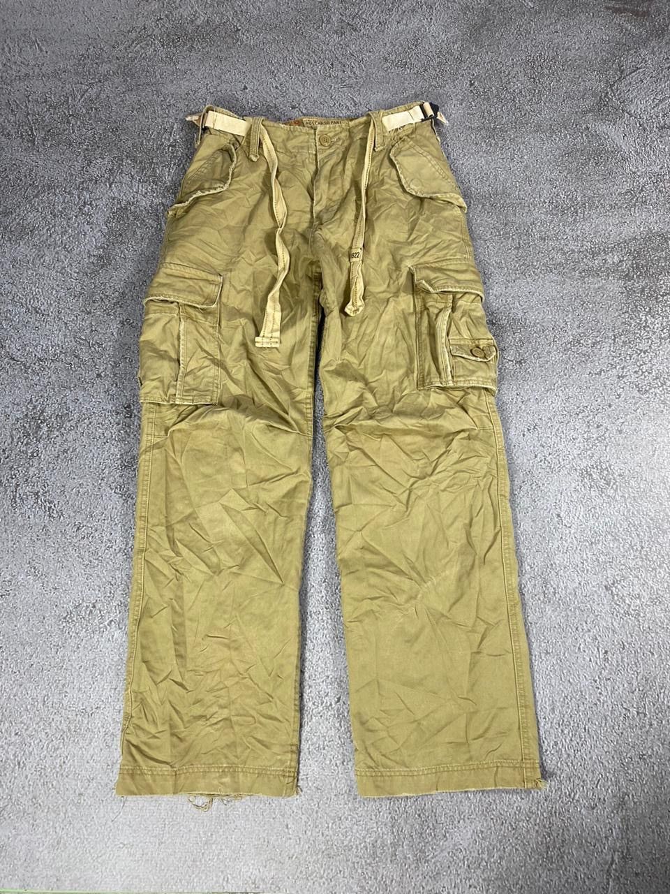 image of Archival Clothing x Avant Garde Hco Cargo Pants in Cream, Men's (Size 31)