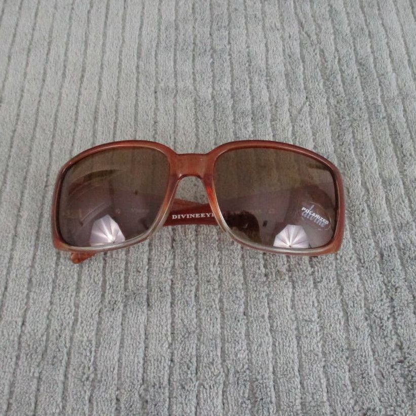Other Divine Eyewear Vixen Orange Fade/Polarized Amber Sunglasses Size ONE SIZE - 7 Thumbnail