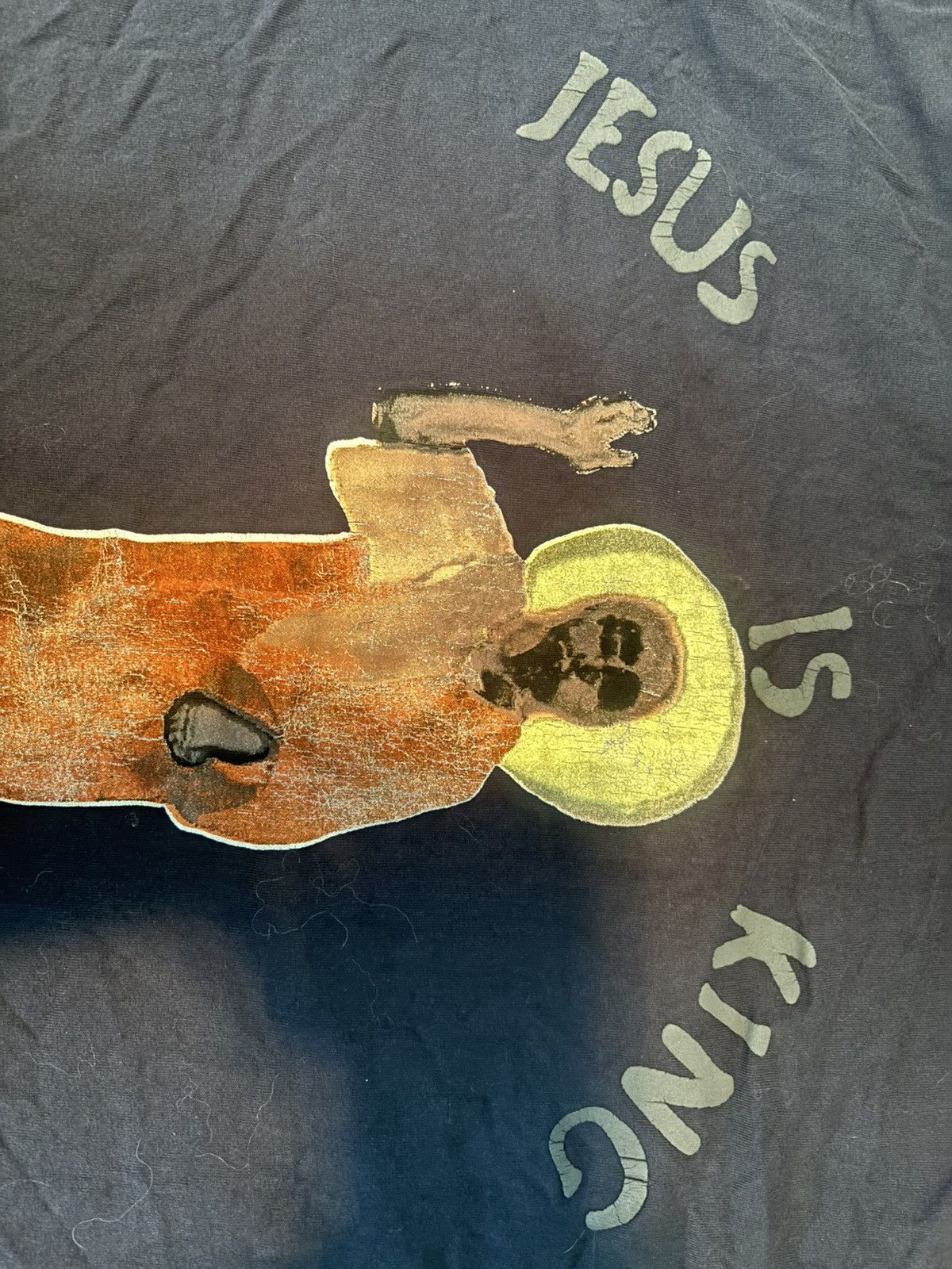 Kanye West Navy Kanye West Jesus is King T shirt Size US M / EU 48-50 / 2 - 3 Thumbnail
