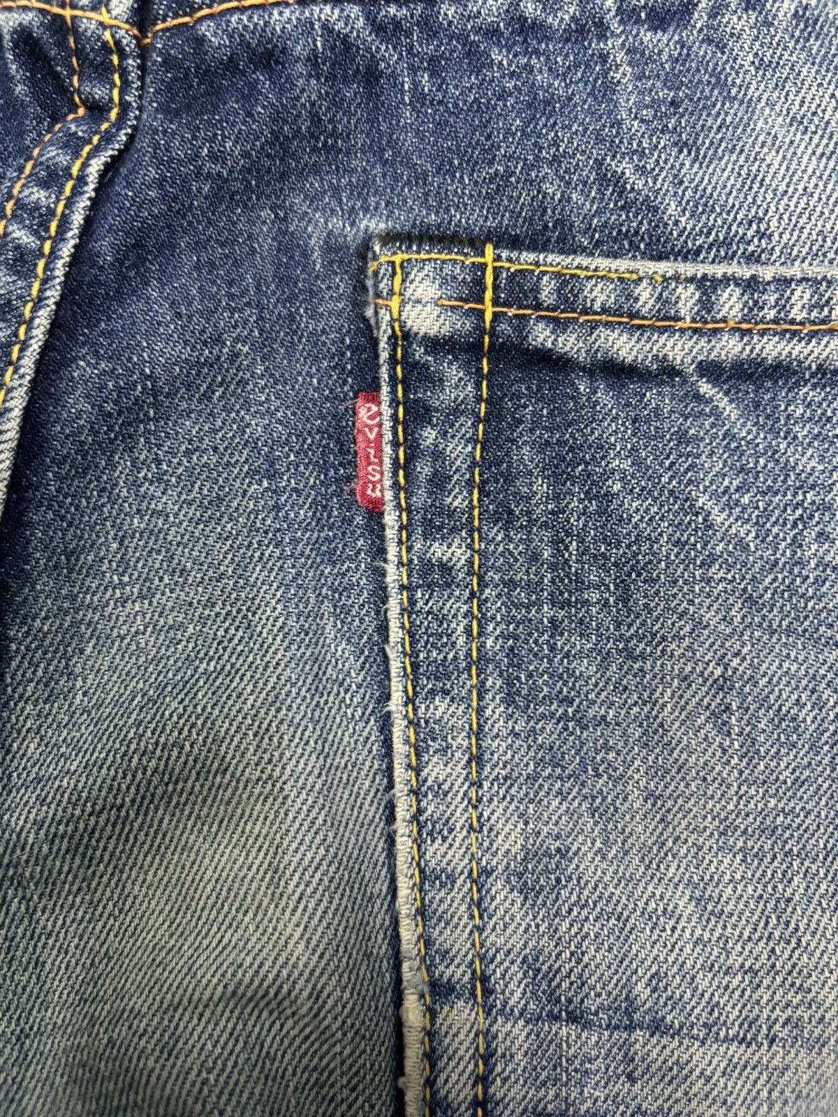 Evisu Vintage 00s Evisu Selvedge Loose Distressed Jeans by Yamane Size US 31 - 16 Thumbnail
