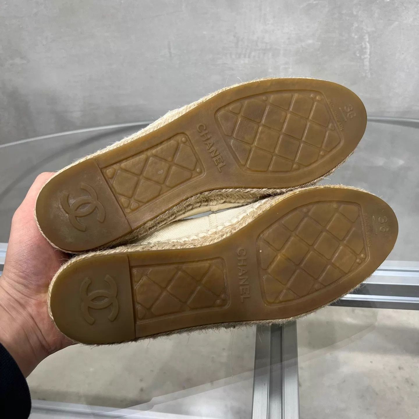 Chanel Chanel Cream Fisherman Shoes 36 EU Size US 5.5 / IT 35.5 - 7 Thumbnail