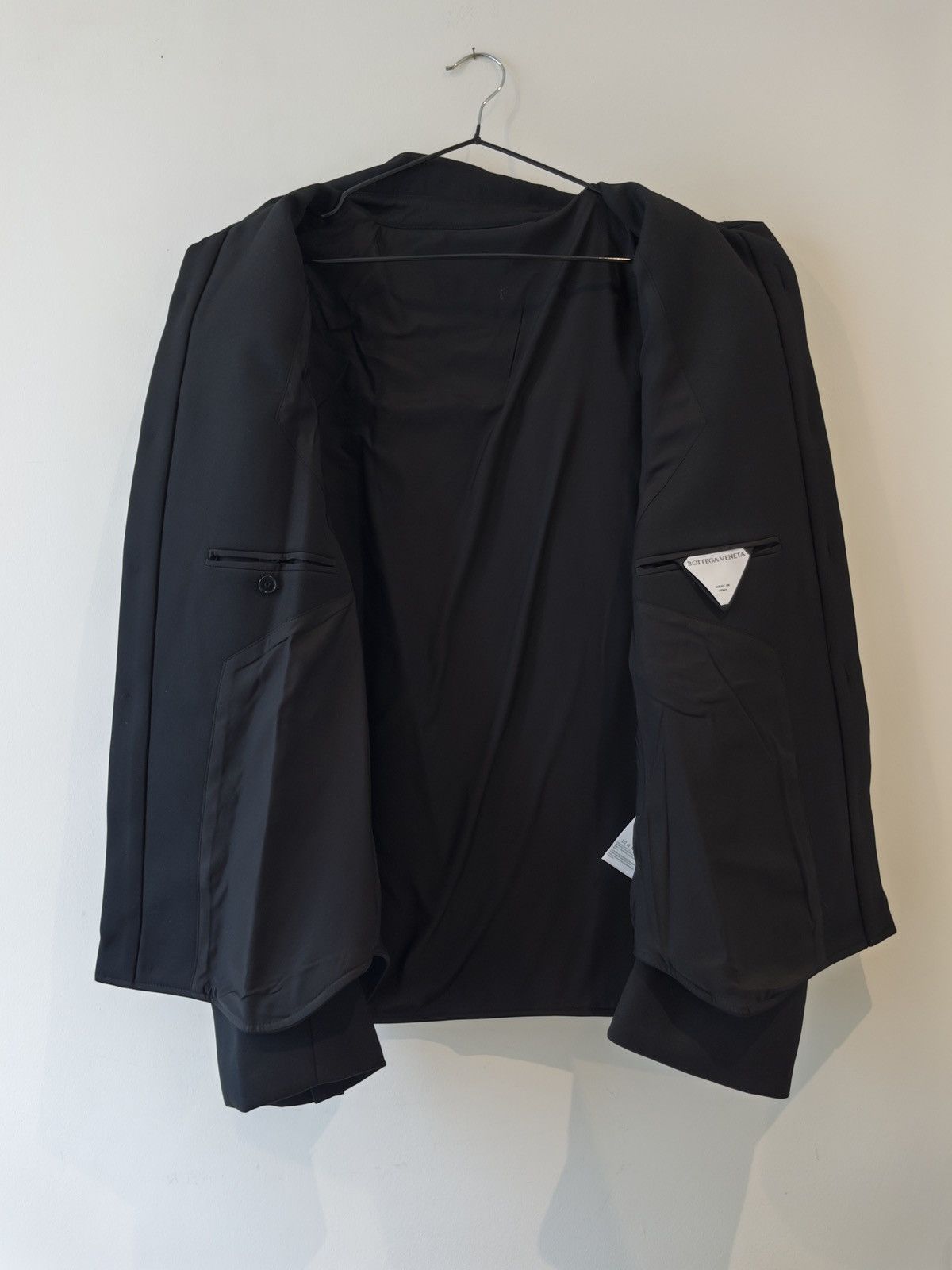 Bottega Veneta Bottega Veneta Wool Jacket Black Size 50R - 8 Thumbnail