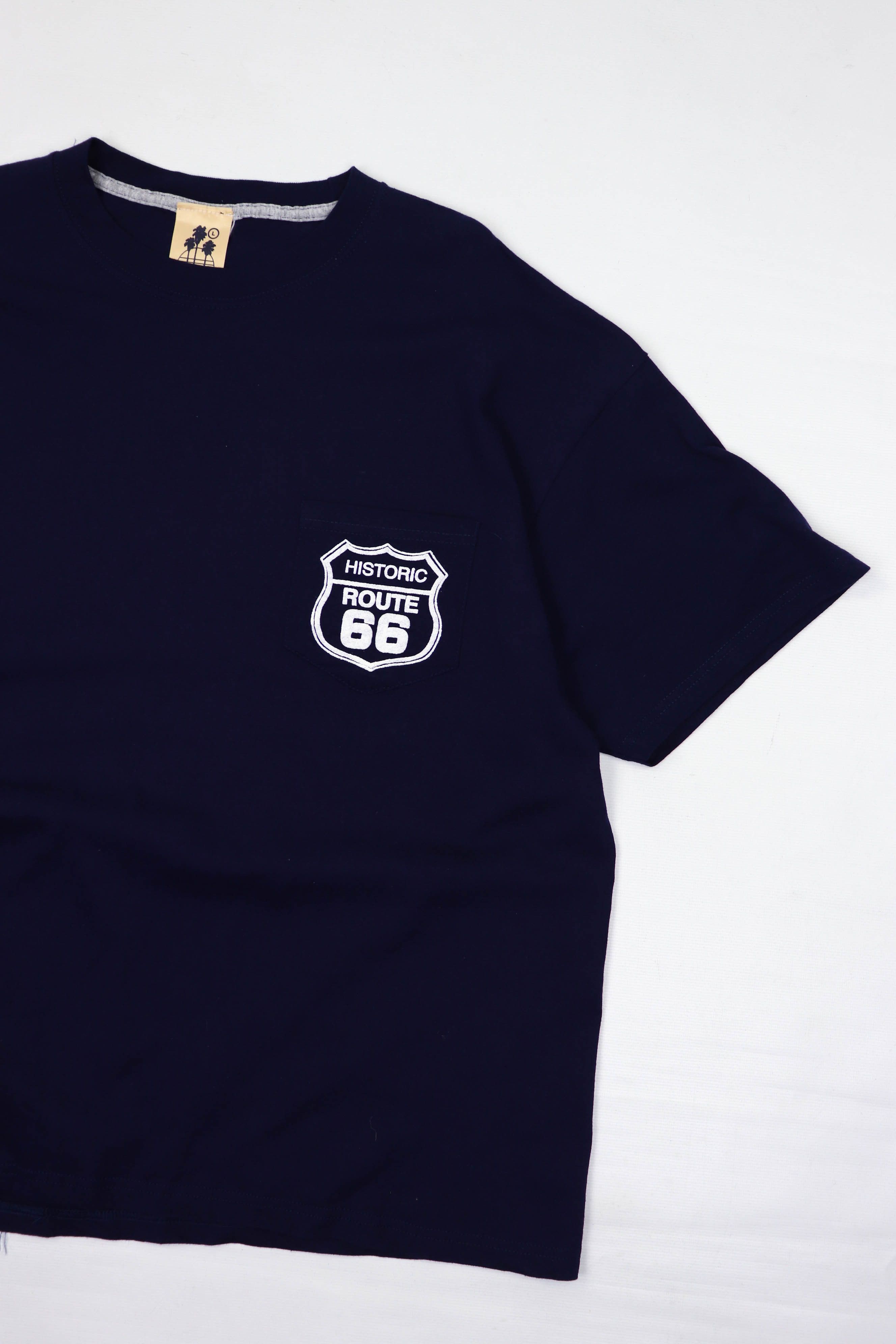 Route 66 ©1994 Vintage 90s Made in USA Historic Route 66 T-shirt Tee Size US L / EU 52-54 / 3 - 4 Thumbnail