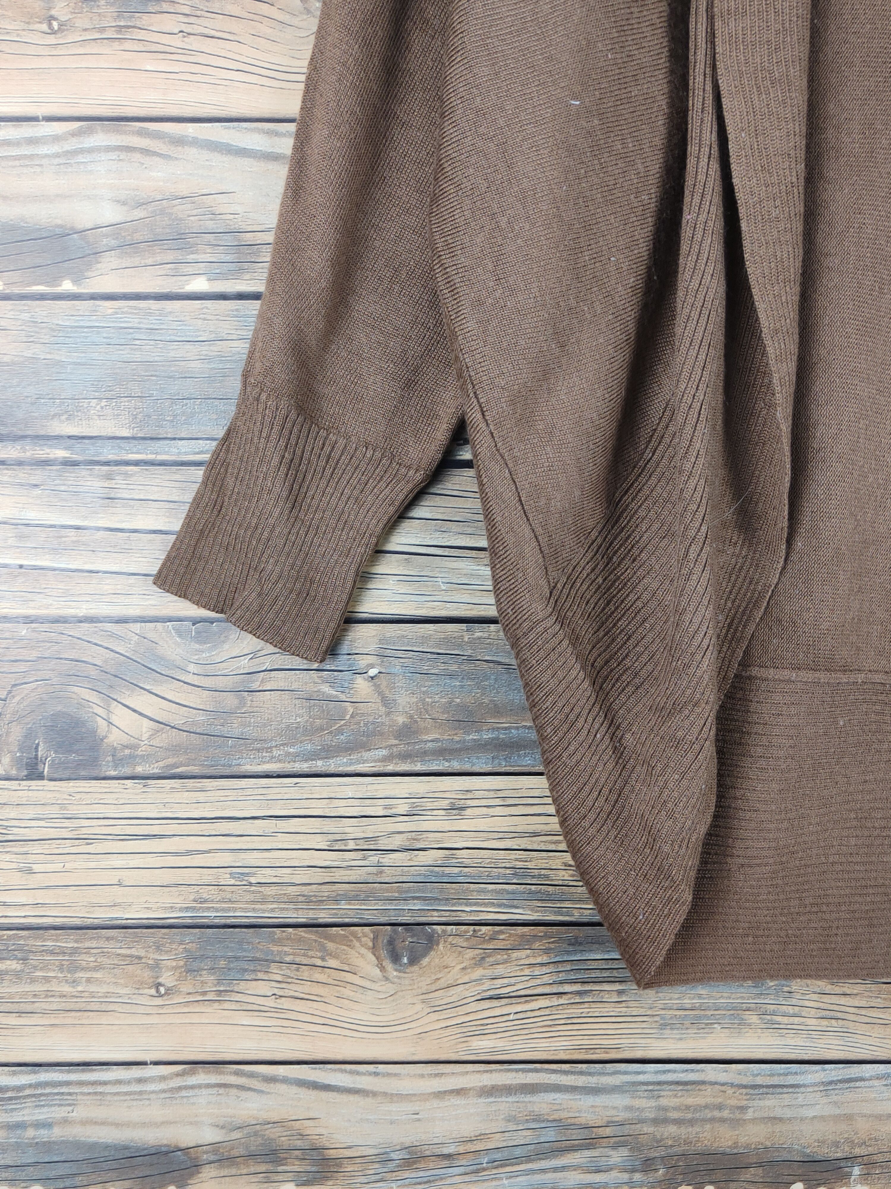 Homespun Knitwear × Japanese Brand Kate Ecru Brown Knitwear Cardigan #W1506 Size L / US 10 / IT 46 - 5 Thumbnail