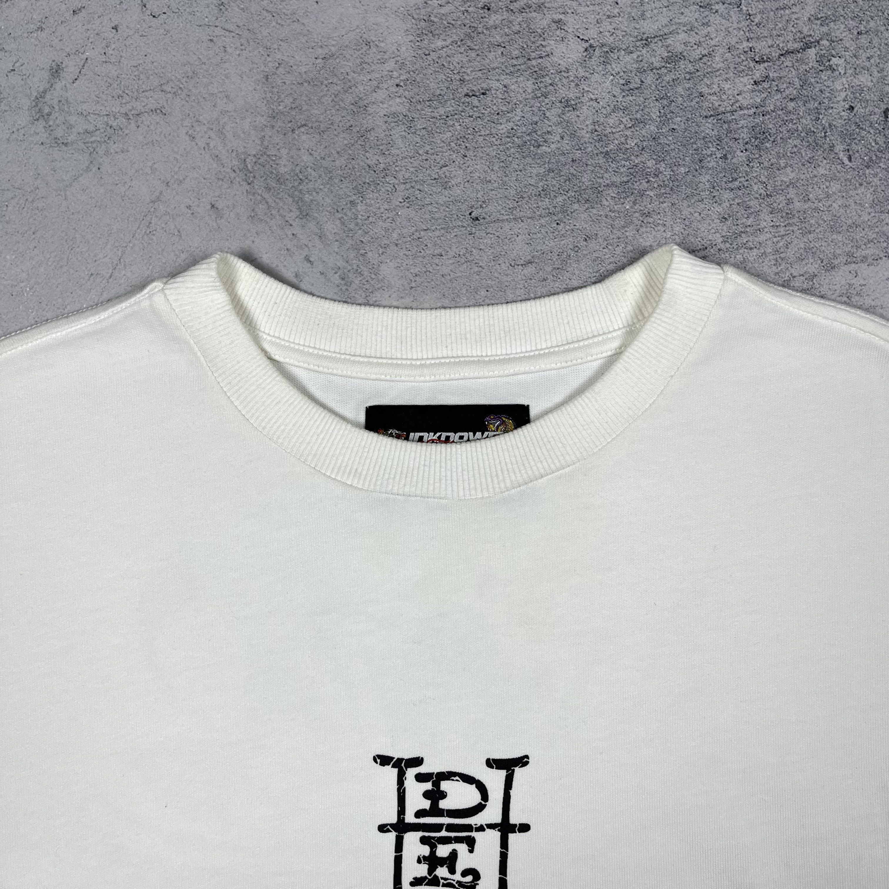 Ed Hardy × Unknown London Unknown London X Ed Hardy Cross Big Logo Oversize T Shirt Size US L / EU 52-54 / 3 - 17 Thumbnail
