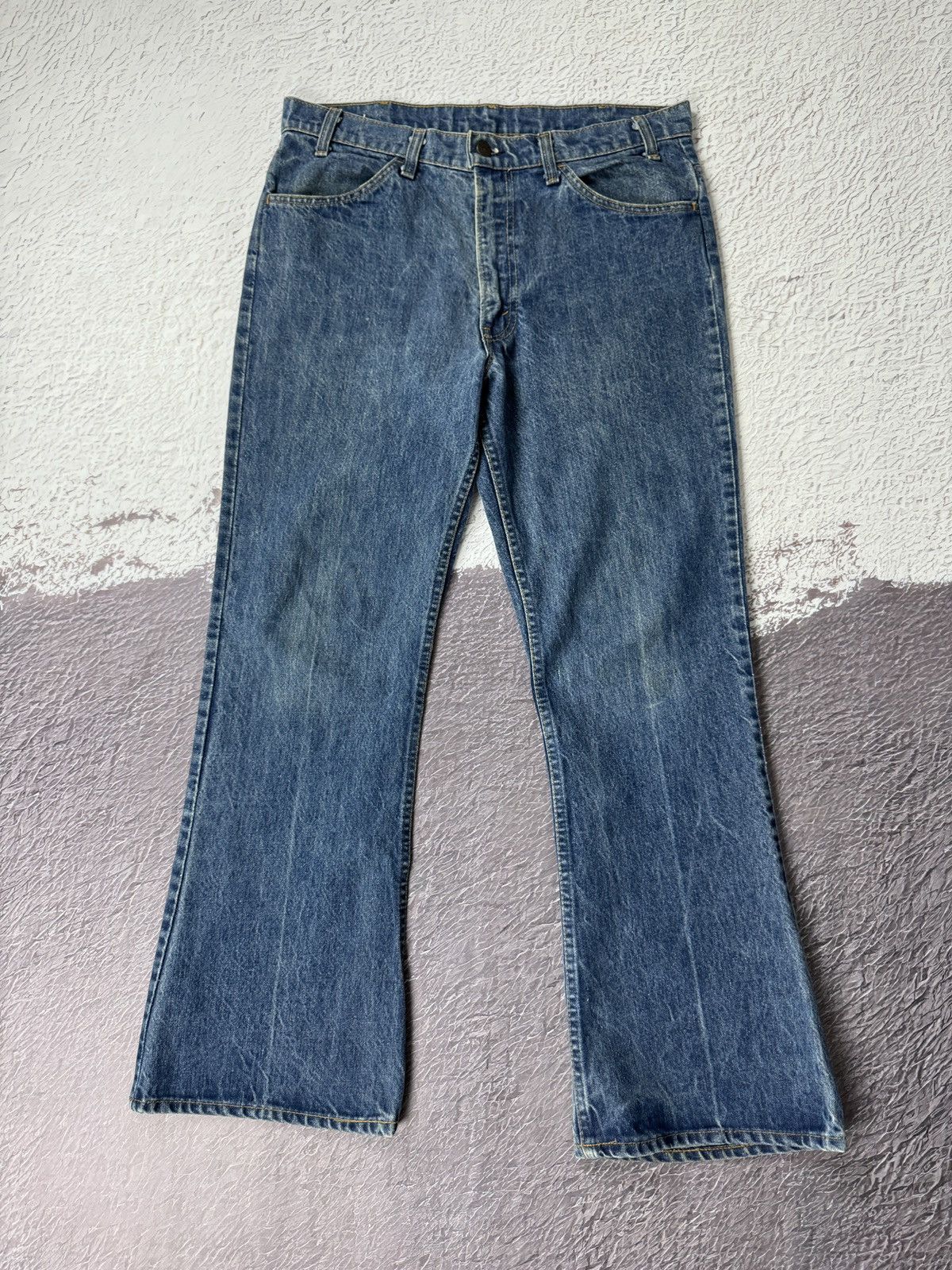 Levi's Levi’s vintage 90s blue faded orange tab flared jeans Size US 36 / EU 52 - 1 Thumbnail