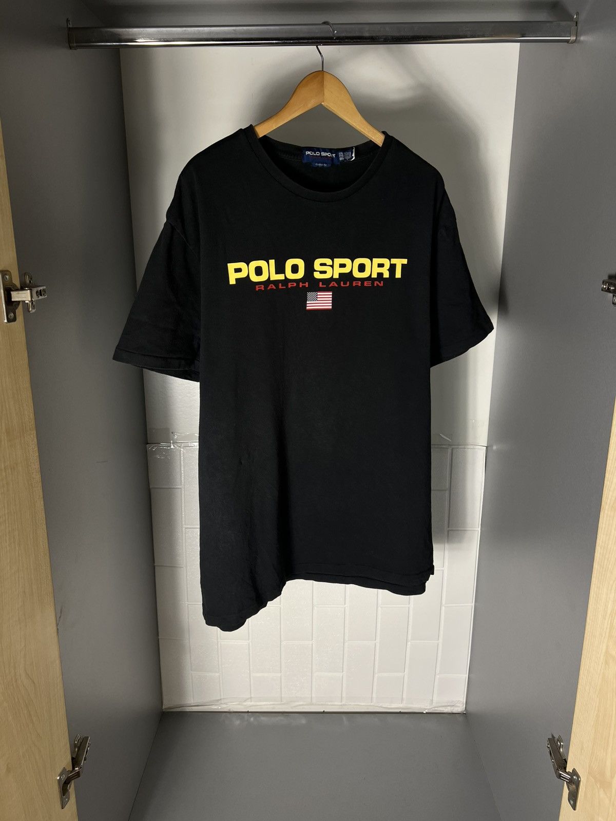 Polo Ralph Lauren VINTAGE POLO SPORT RALPH LAUREN RETRO T-SHIRT CASUAL Y2K 90s Size US XXL / EU 58 / 5 - 3 Thumbnail