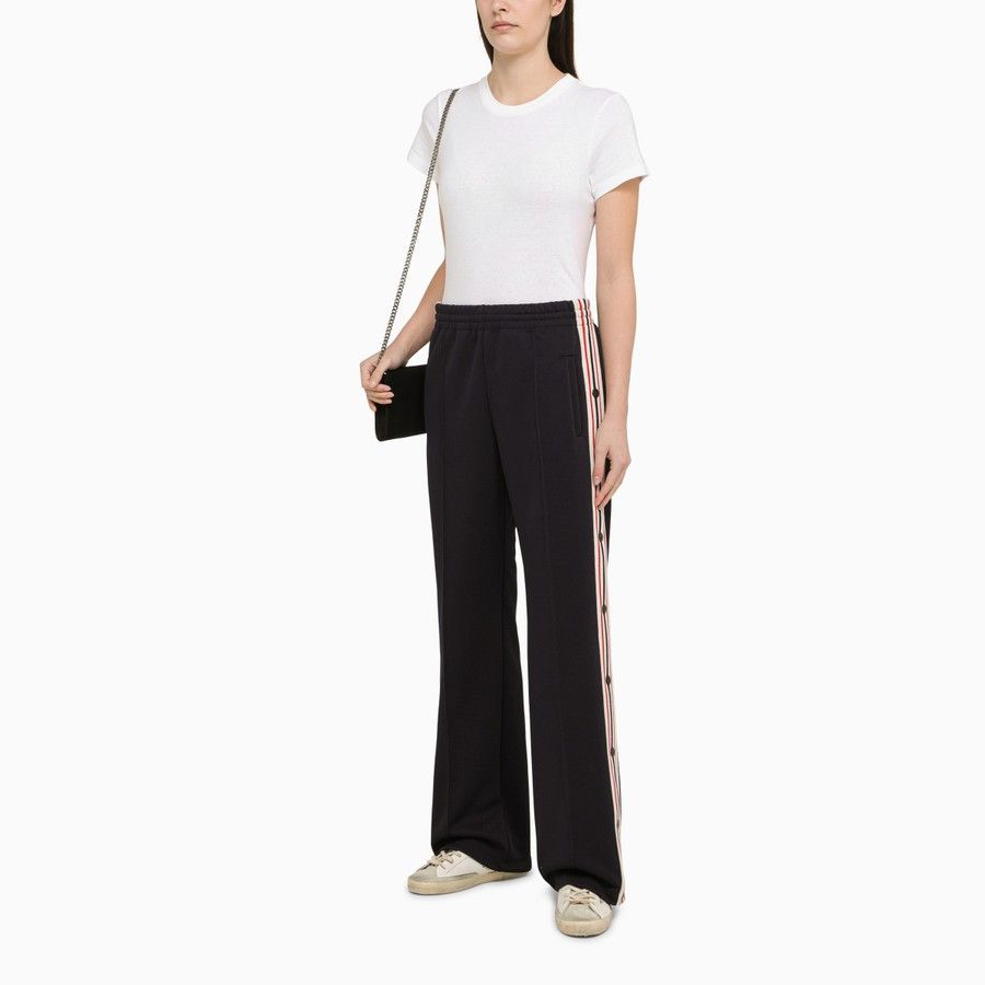 Golden Goose o1d2blof0824 Sports Trousers With Side Band in Black Size 30" / US 8 / IT 44 - 2 Thumbnail