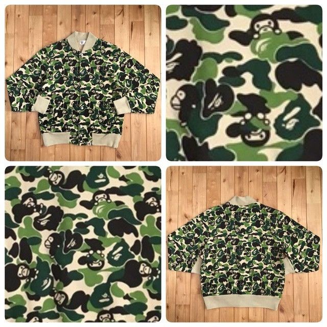 Bape BAPE Milo ABC Camo Sweat Varsity Jacket a bathing ape NIGO Size US S / EU 44-46 / 1 - 1 Thumbnail