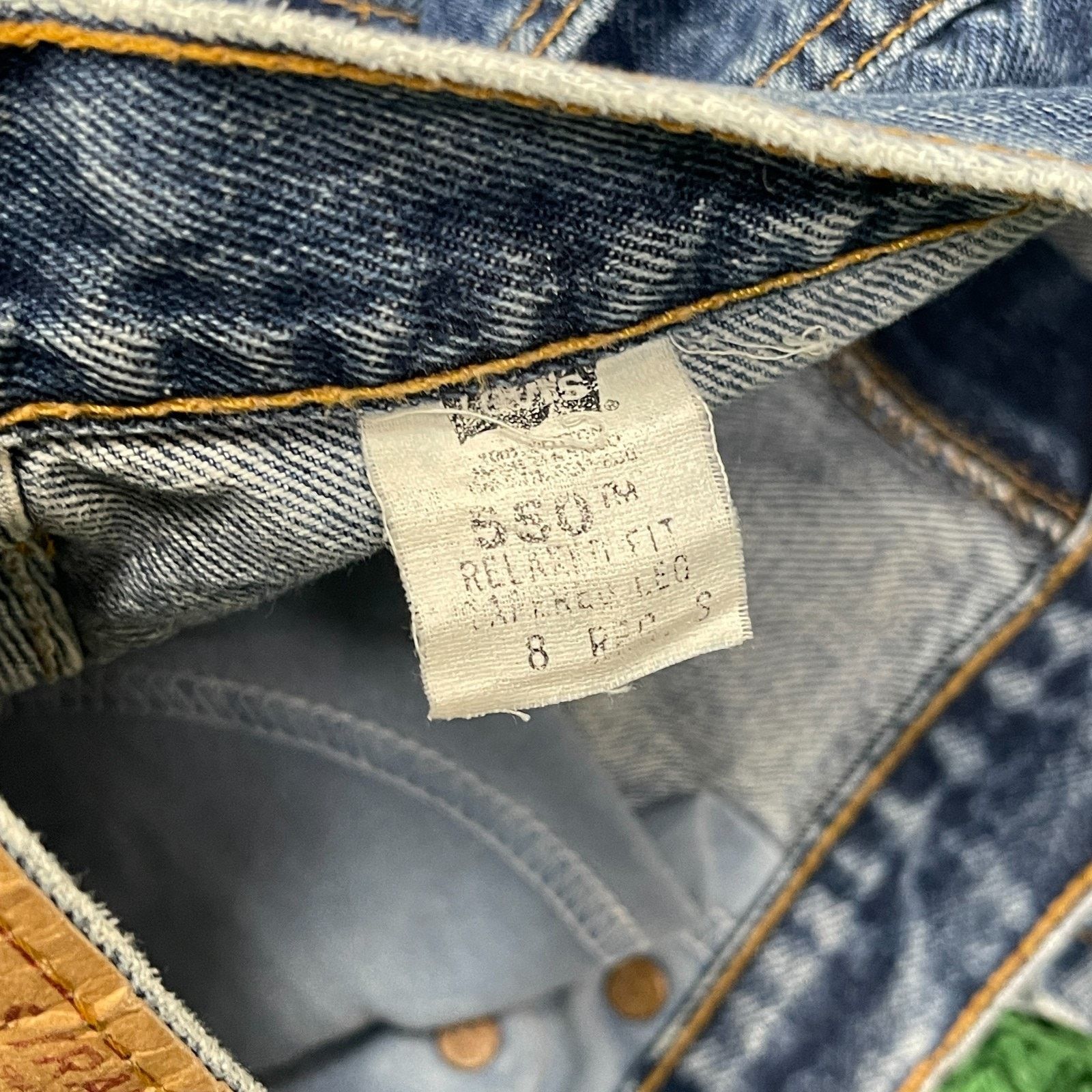 Levi's × Vintage Vintage 90s Levis 550 Relaxed Fit Tapered Leg Womens Size 8 Size 30" / US 8 / IT 44 - 8 Thumbnail