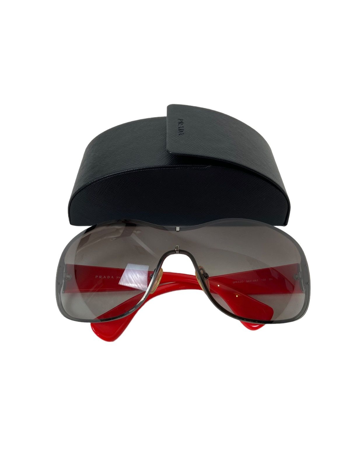 Prada Shield Sunglasses Size ONE SIZE - 2 Thumbnail