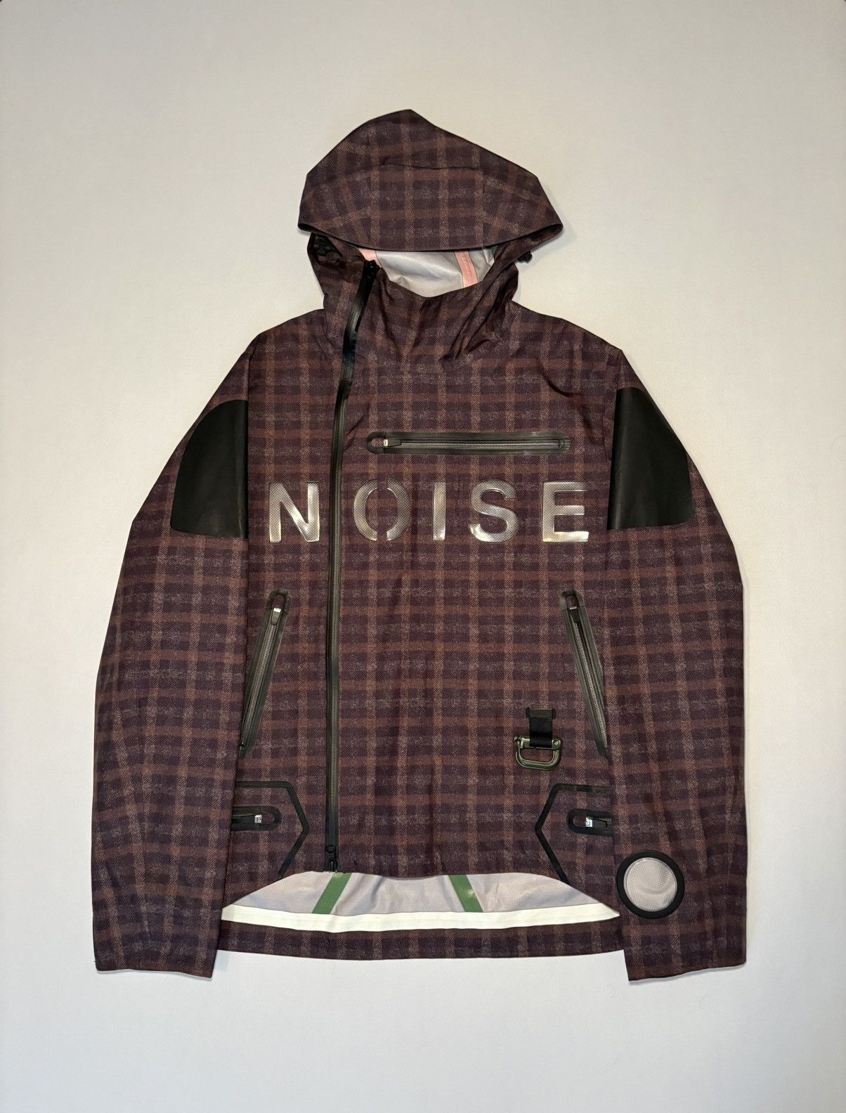 Undercover Undercover SS18 “NOISE” Plaid Rainjacket Size US L / EU 52-54 / 3 - 2 Thumbnail