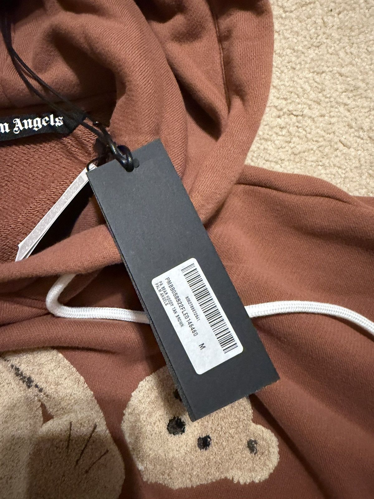 Palm Angels Palm Angels Maroon Hoodie Size US M / EU 48-50 / 2 - 8 Thumbnail