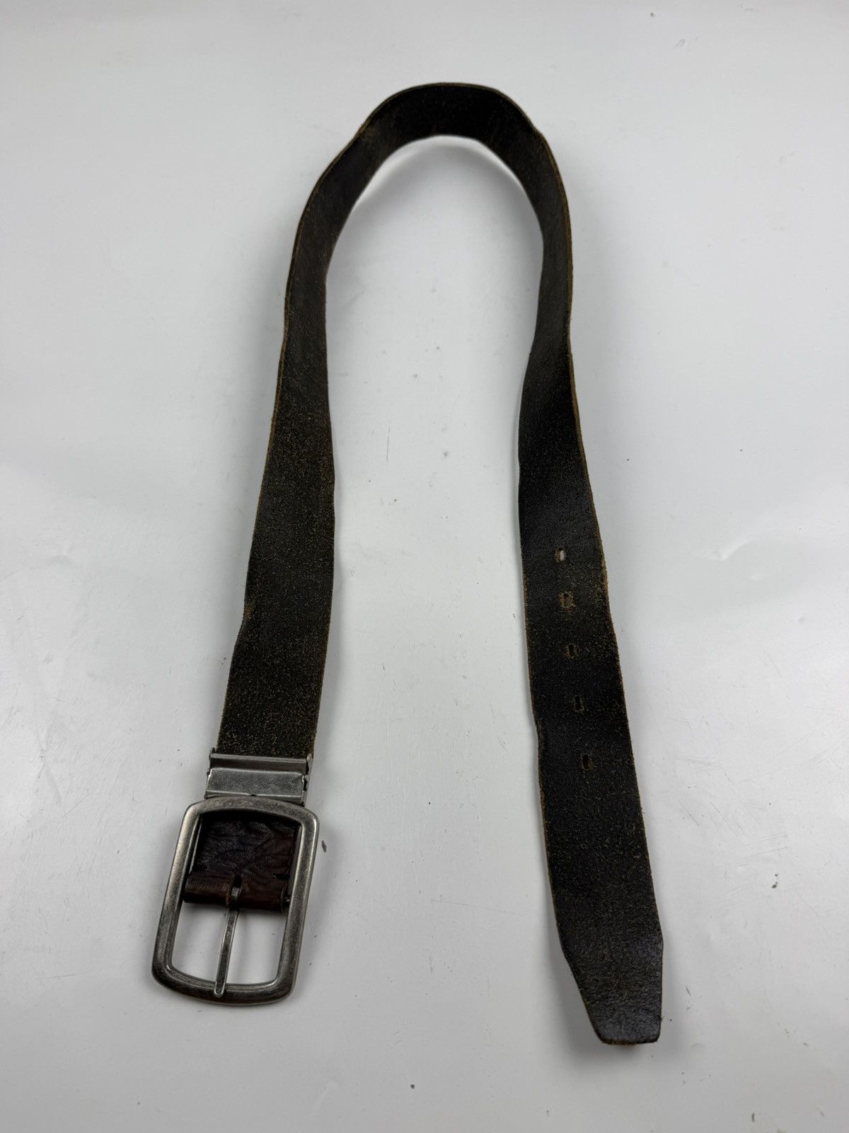 Japanese Brand genuine leather belt tc43 Size ONE SIZE - 8 Thumbnail