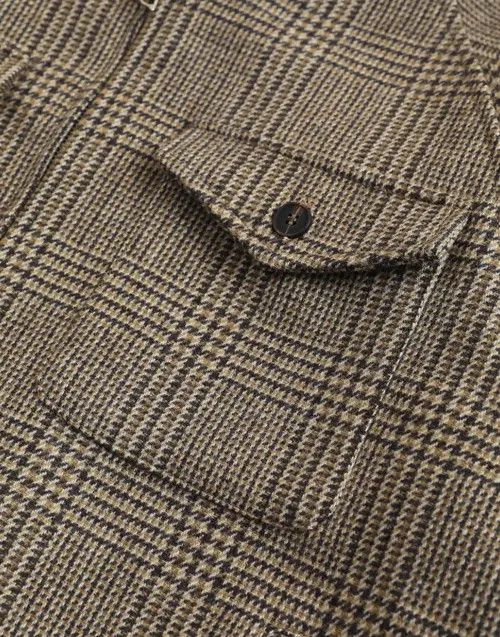 Vintage Koyama x Fujii Brown Checkered Jacket with Pockets Size US M / EU 48-50 / 2 - 7 Thumbnail