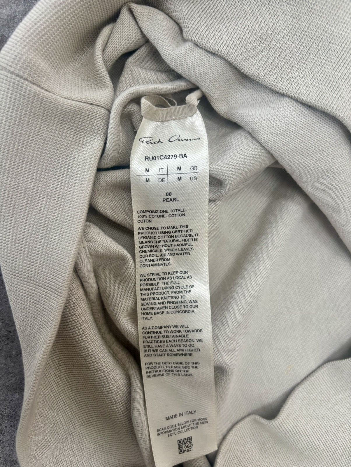 Rick Owens Rick Owens Geth Sweatshirt Size US M / EU 48-50 / 2 - 3 Thumbnail