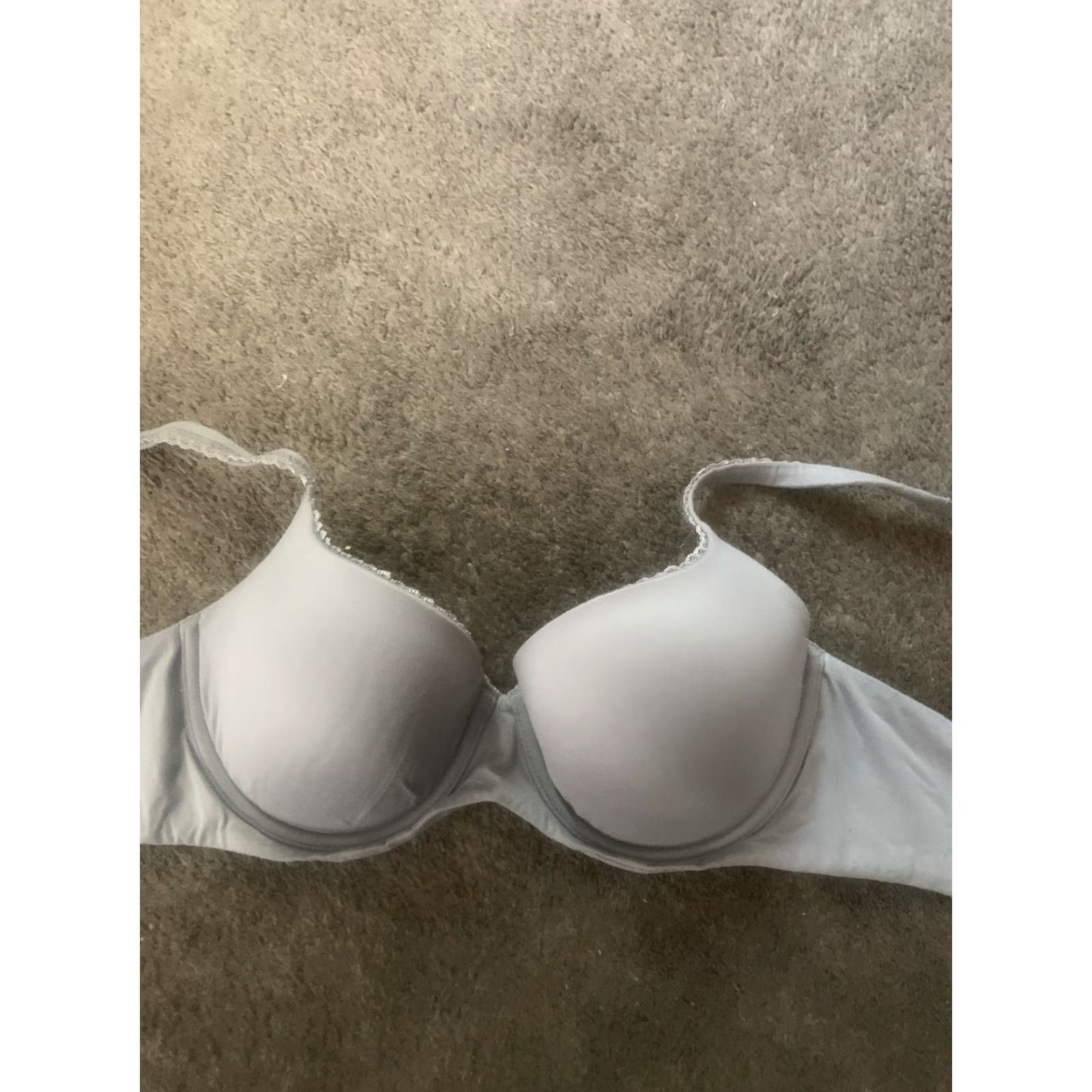 Victoria's Secret Victoria's Secret Body By Victoria lined demi 34D Underwired Lined Gray Womens Bras Size ONE SIZE - 2 Thumbnail
