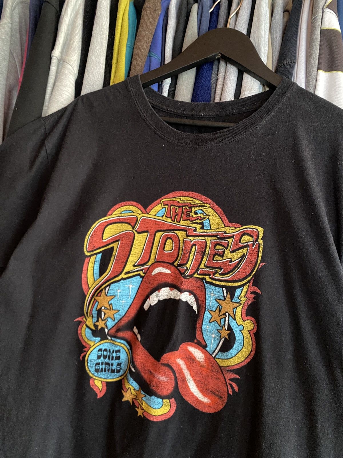 Band Tees THE ROLLING STONES BAND VINTAGE T-SHIRT Y2k Size US XL / EU 56 / 4 - 2 Thumbnail