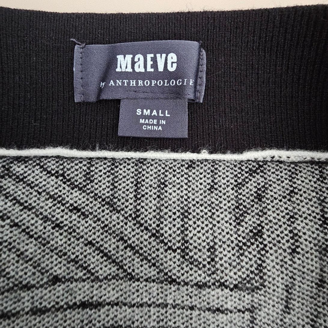 Anthropologie MAEVE Anthropologie Jovana Sweater Knit Pencil Skirt S Size 27" / US 4 / IT 40 - 10 Thumbnail
