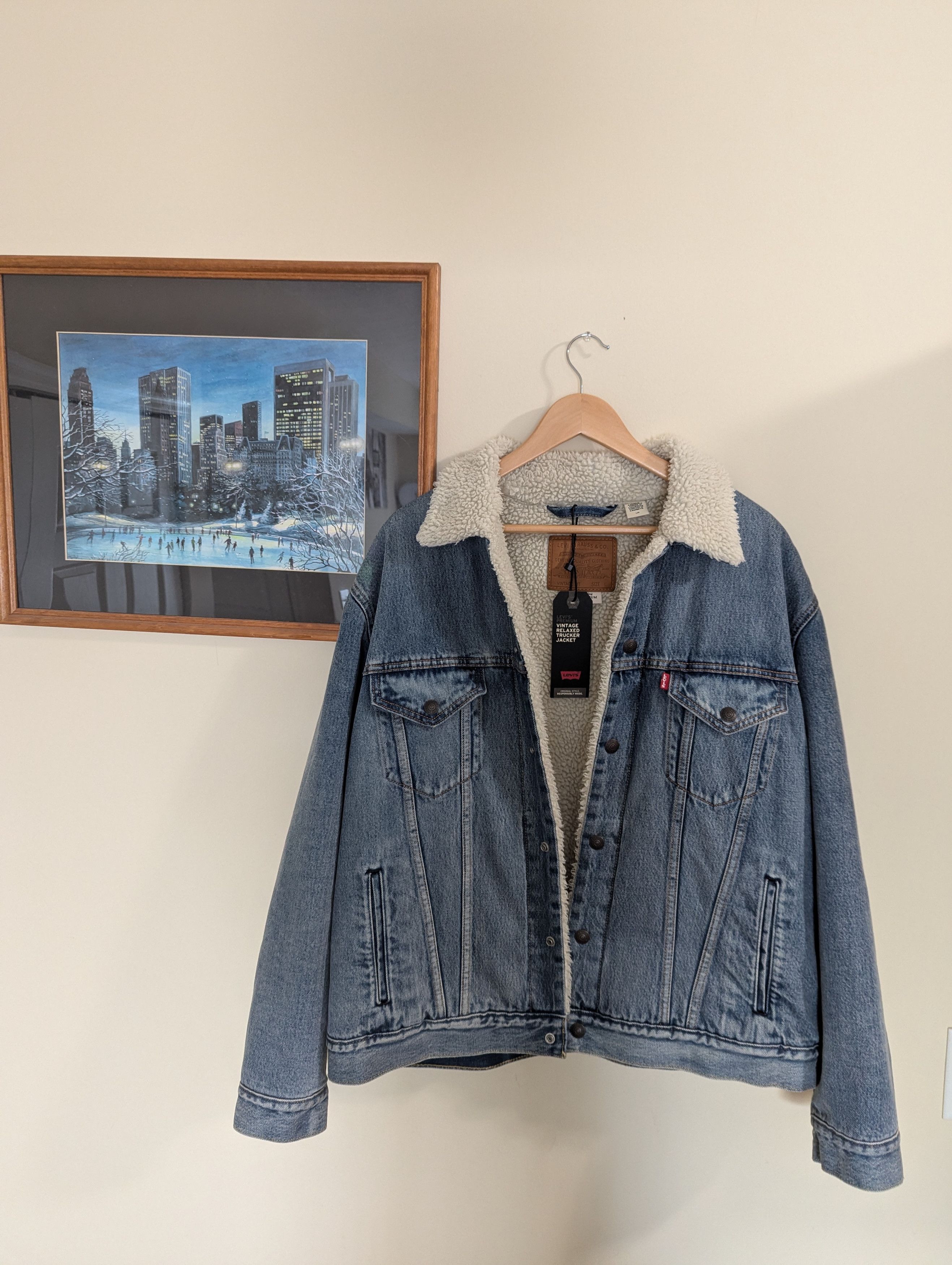 Levi's Levi's®Premium Vintage Relaxed Trucker Jacket Size US L / EU 52-54 / 3 - 1 Thumbnail