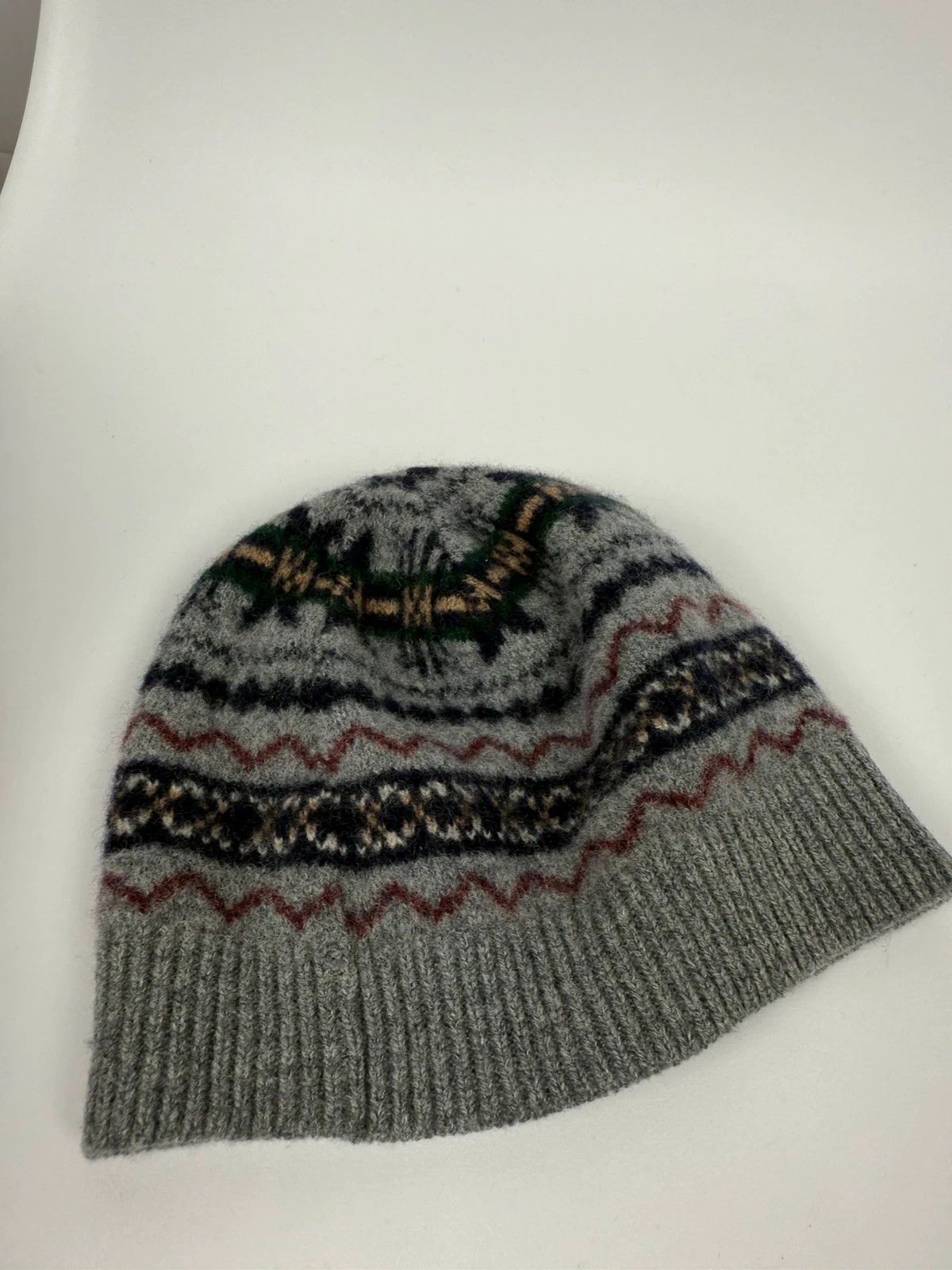 Barbour Barbour Wool Beanie Men One Size Geometric Pattern Size ONE SIZE - 8 Thumbnail