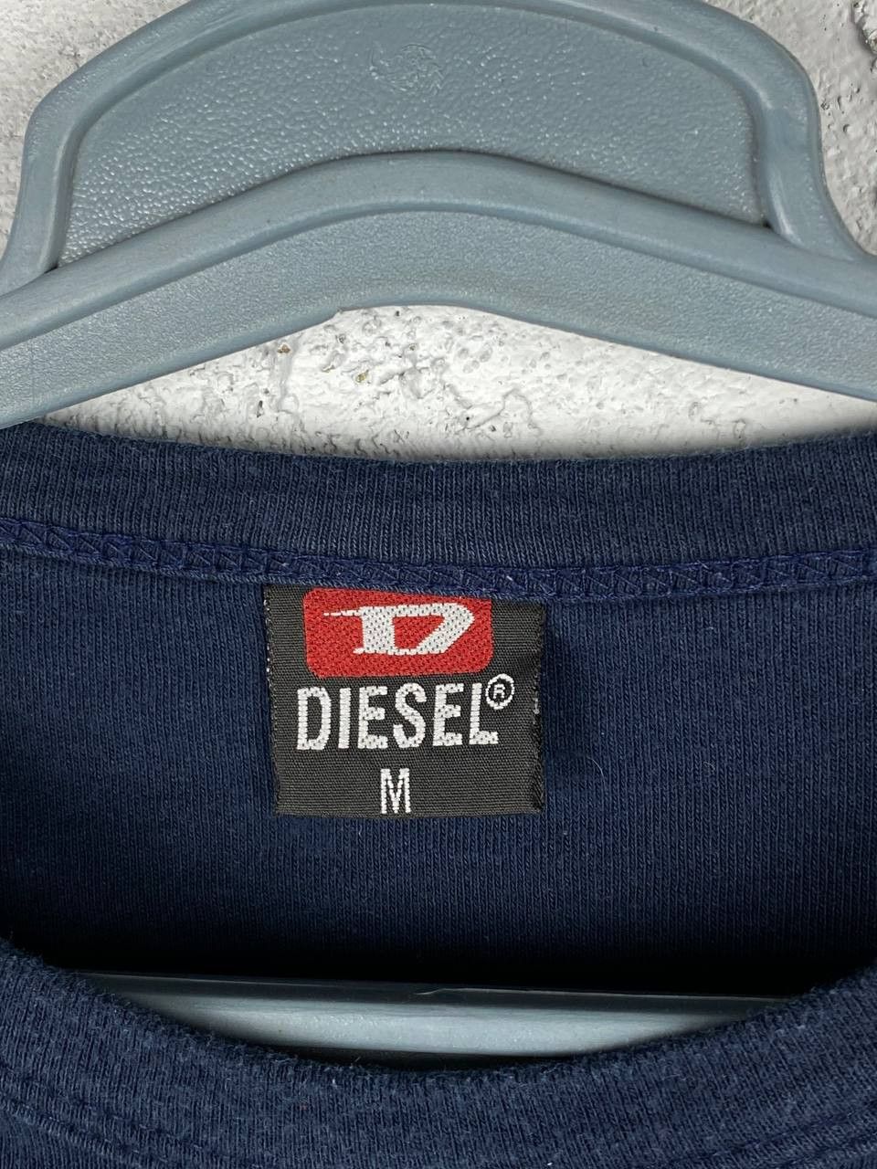 Diesel × Vintage Diesel Long Sleeve Avant Garde Style Japan Y2K Size US M / EU 48-50 / 2 - 5 Thumbnail